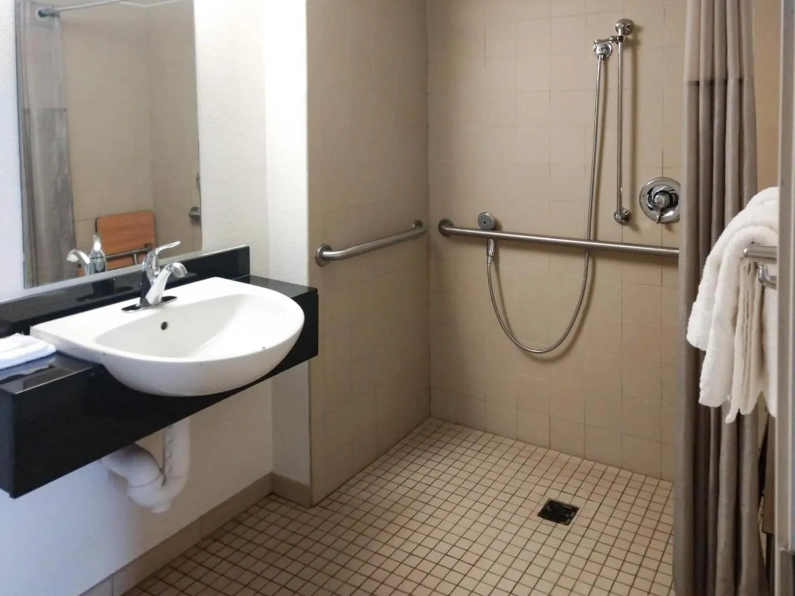 Bathroom in Motel 6 Cheyenne, WY