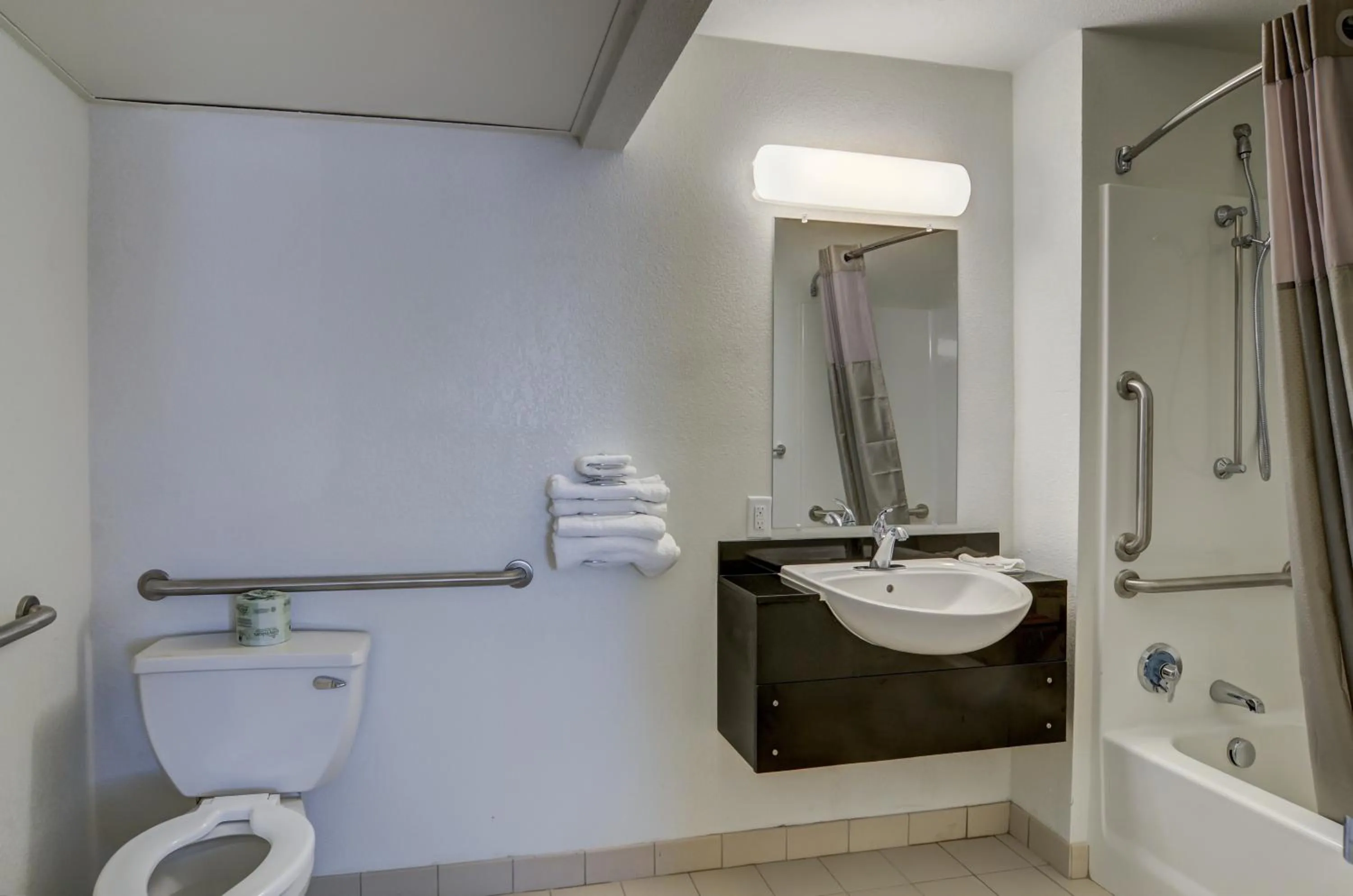 Bathroom in Motel 6 Fort Collins, CO