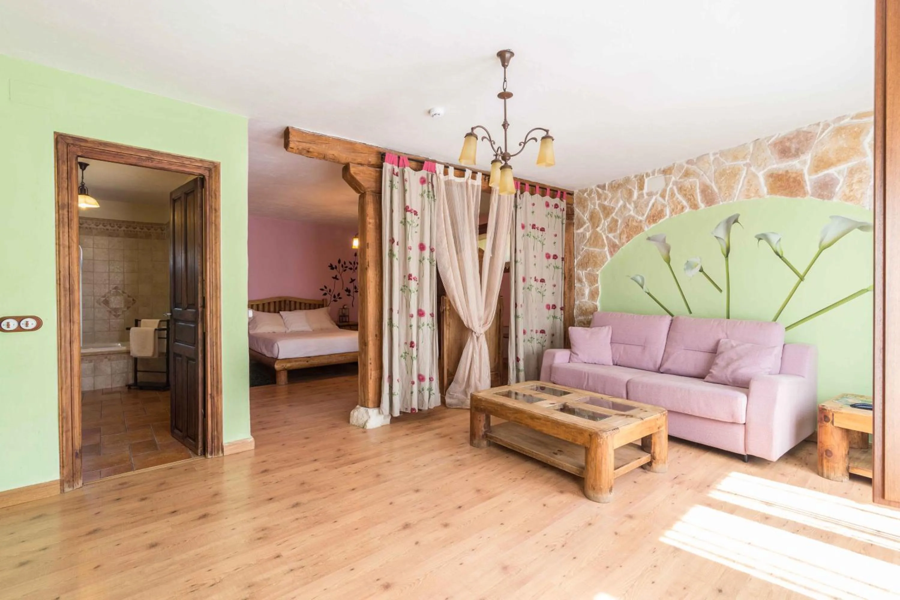 Photo of the whole room, Bed in El Rincón de las Hoces del Duratón