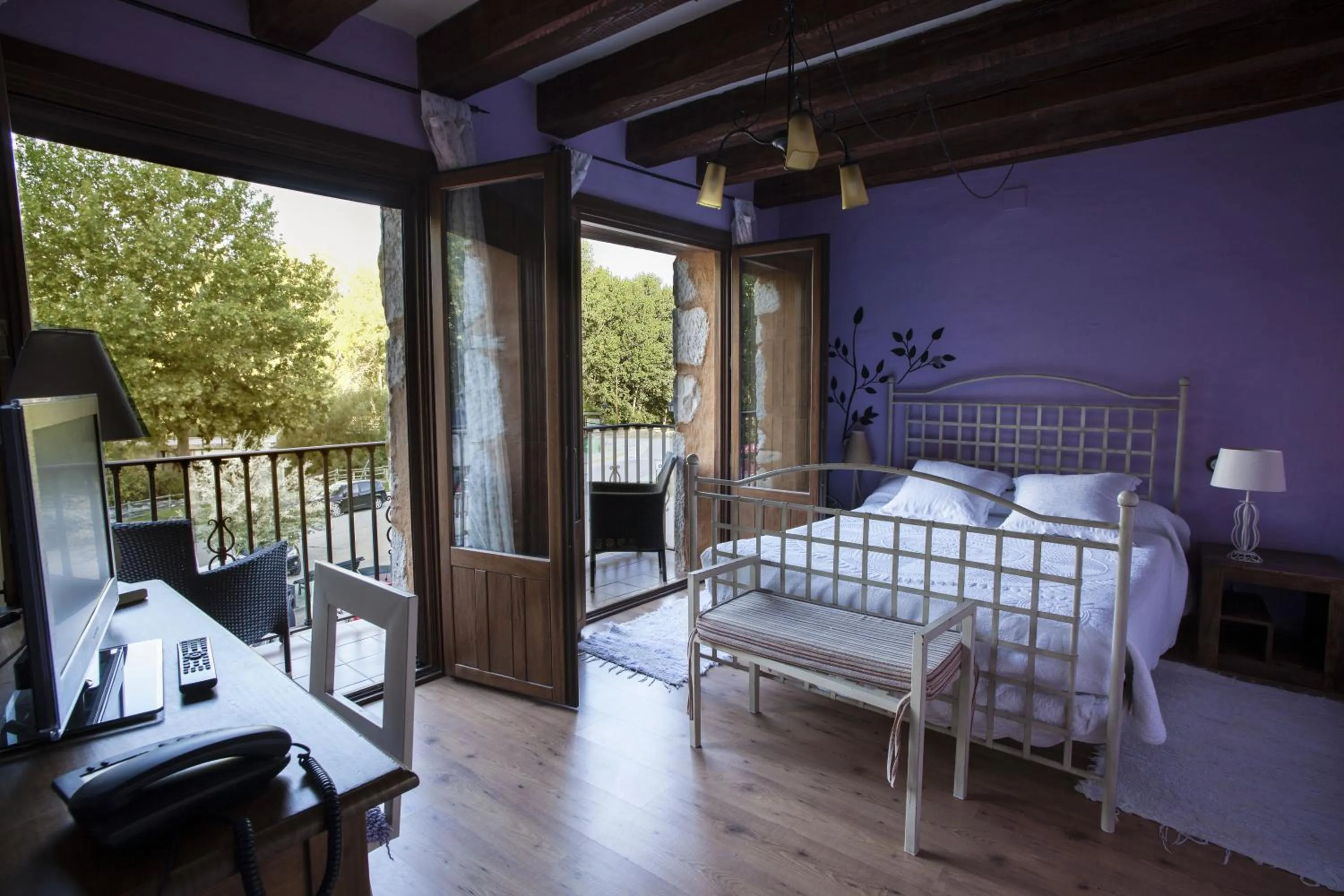 Bedroom, Bed in El Rincón de las Hoces del Duratón