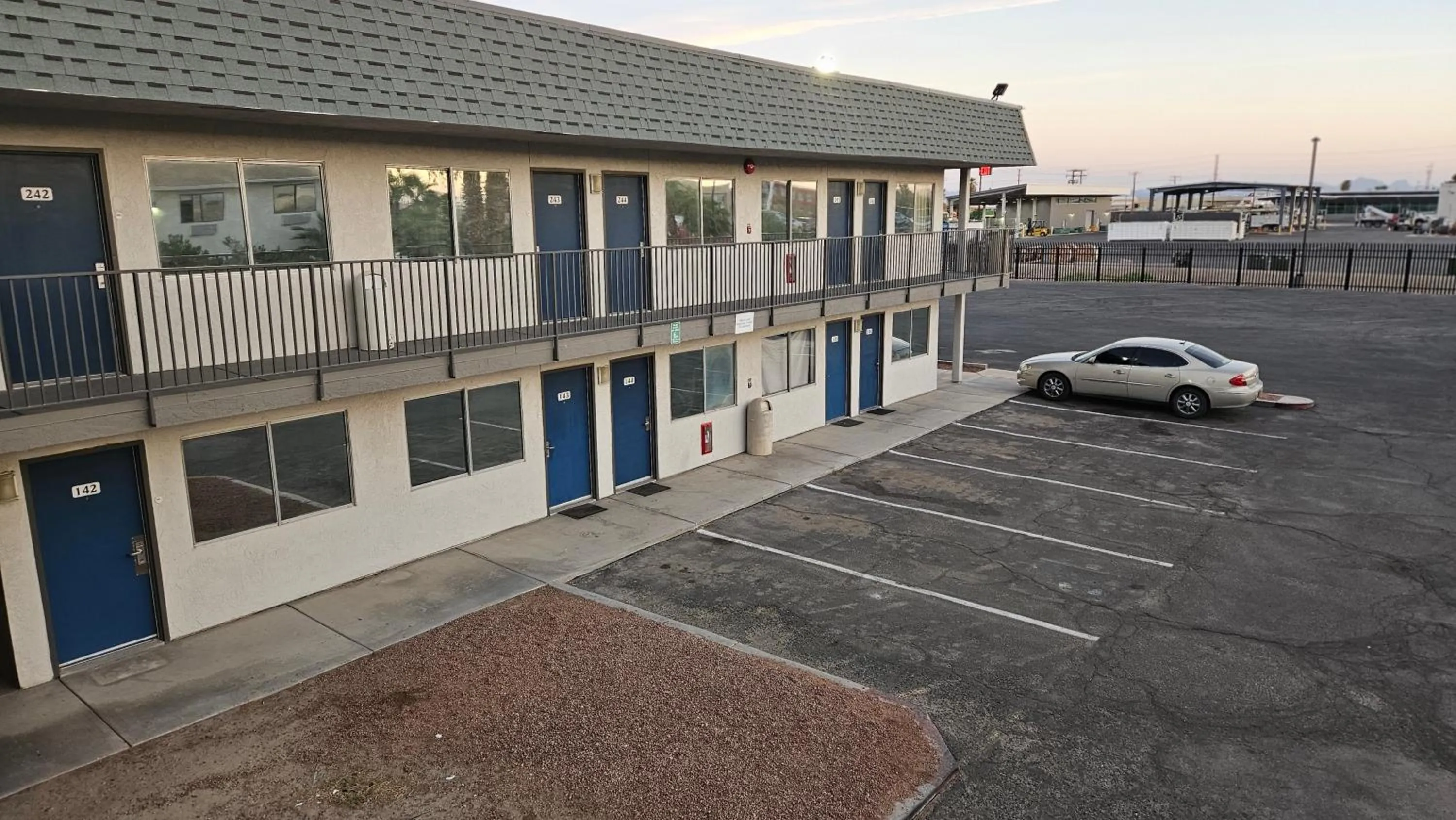 Property building in Motel 6-Blythe, CA