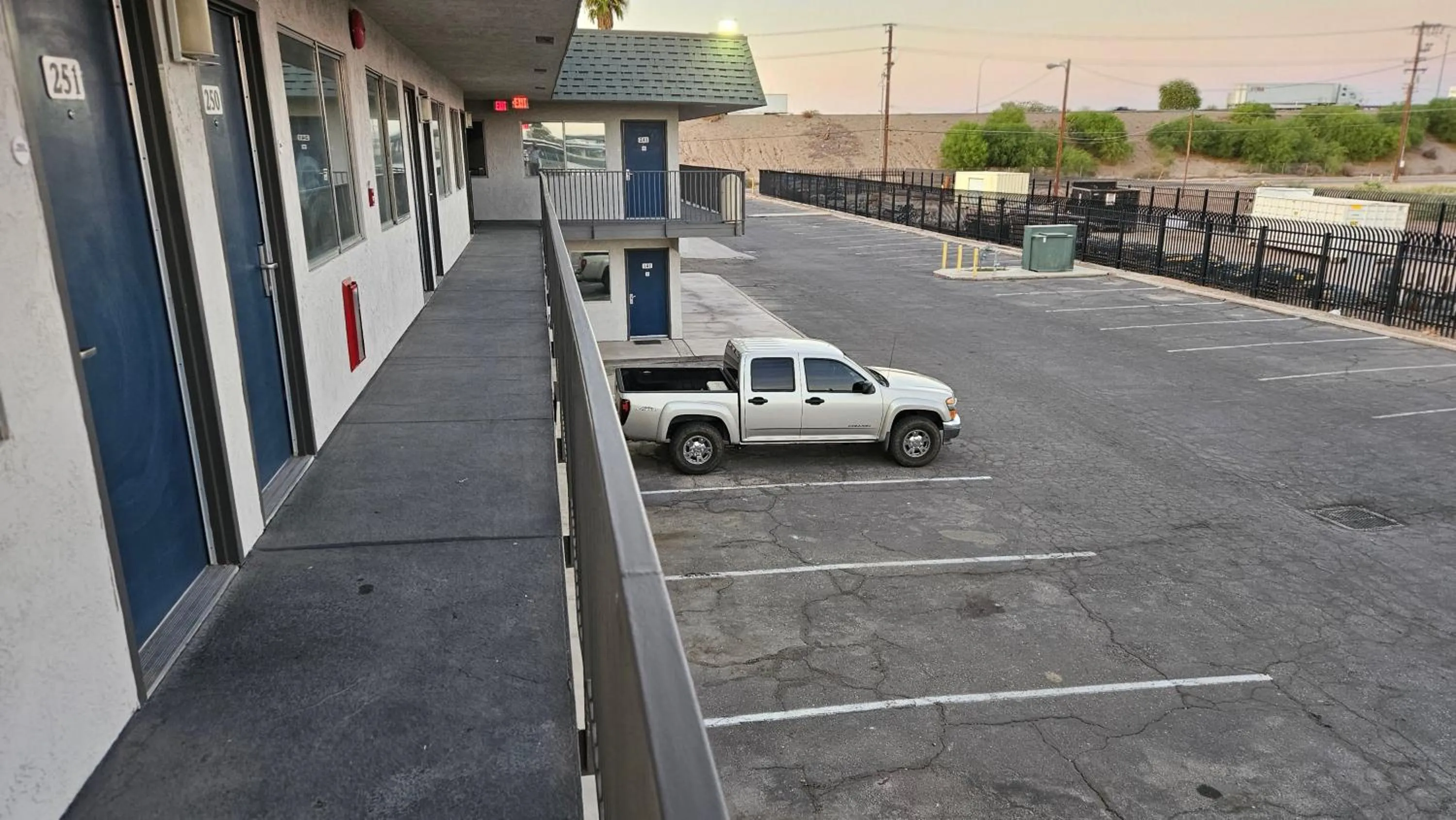 Day in Motel 6-Blythe, CA