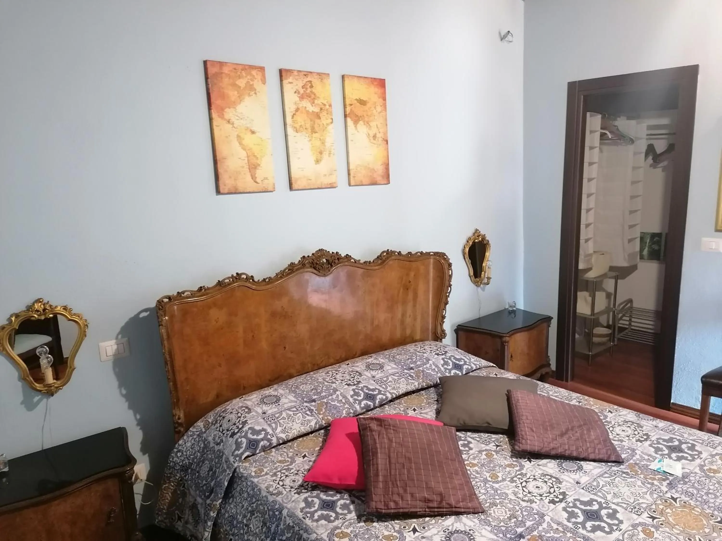 Decorative detail, Bed in Mauripe