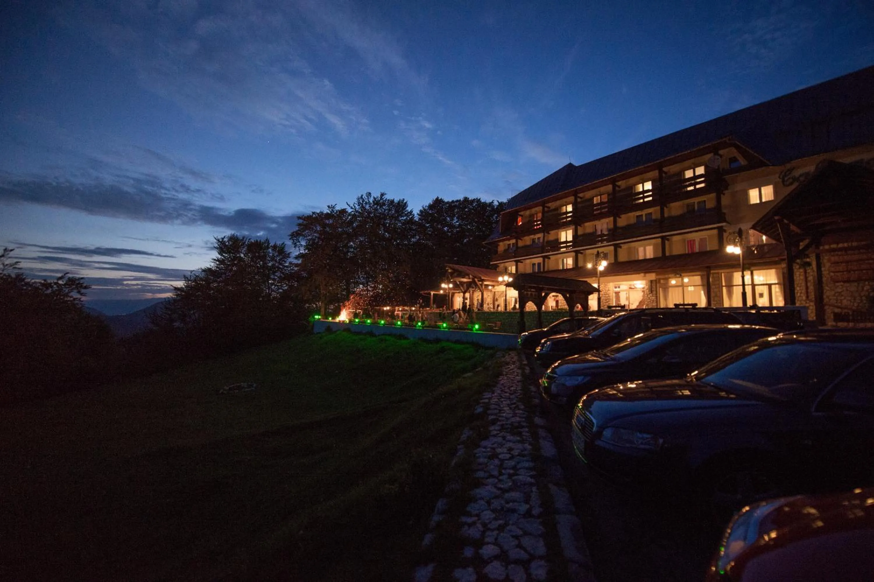 Facade/entrance in Cabana Trei Brazi