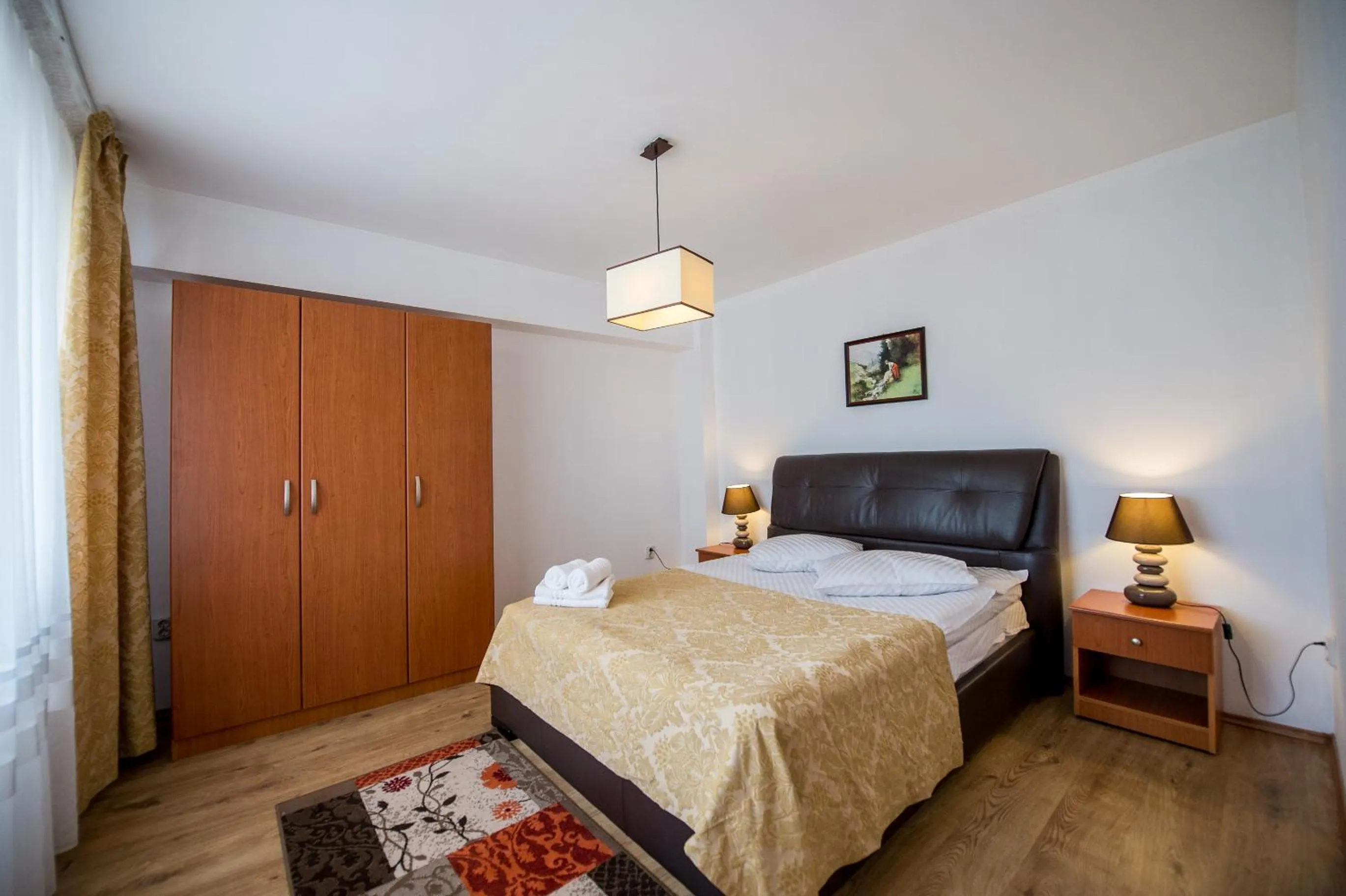 Decorative detail, Bed in Cabana Trei Brazi