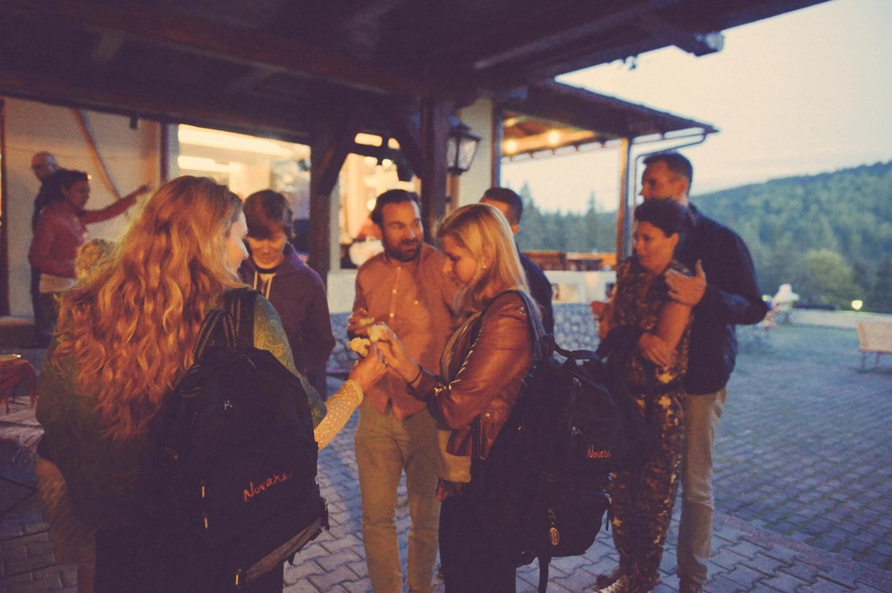 Decorative detail in Cabana Trei Brazi