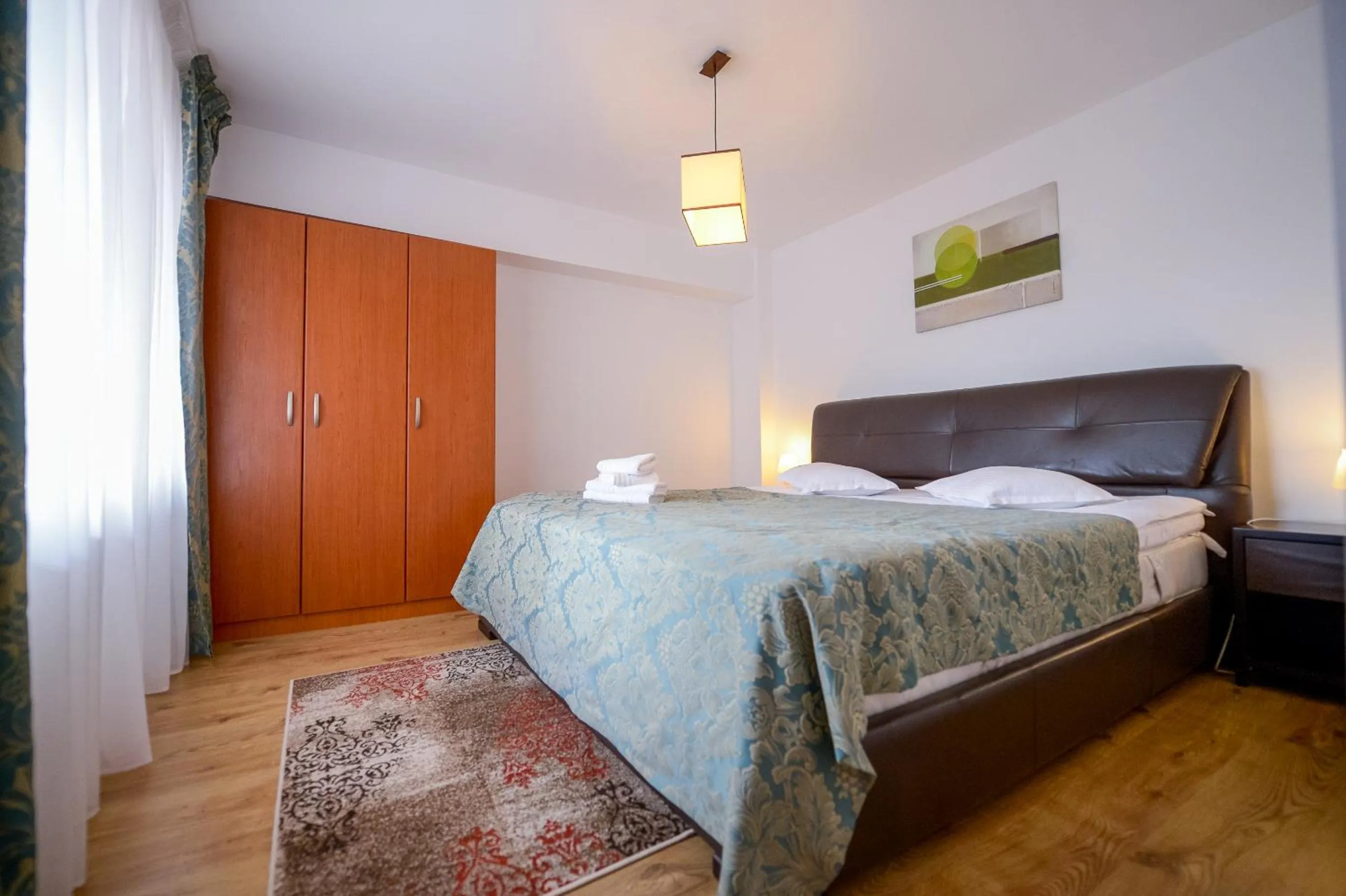 Photo of the whole room, Bed in Cabana Trei Brazi