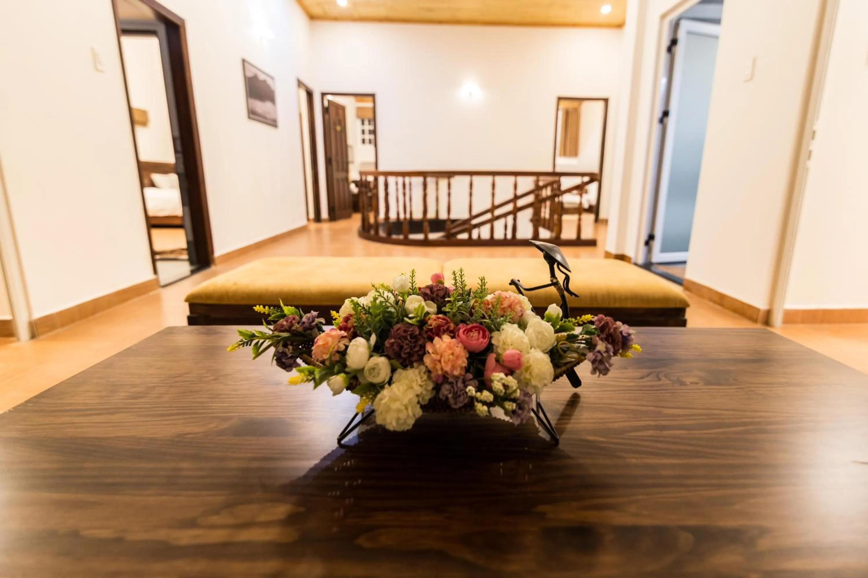 Seating area in Dragon Dalat Villa