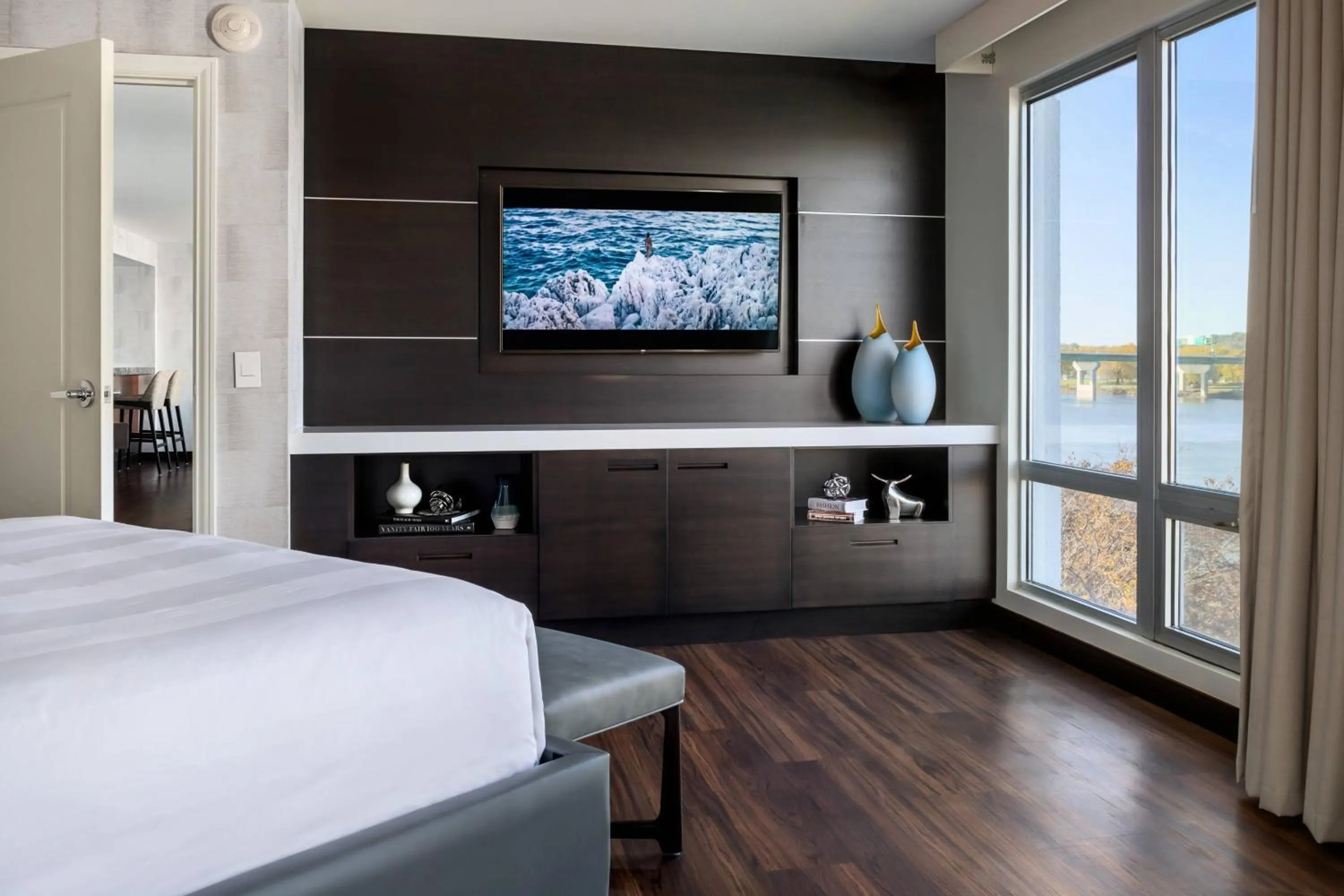 Bedroom, Bed in South Sioux City Marriott Riverfront