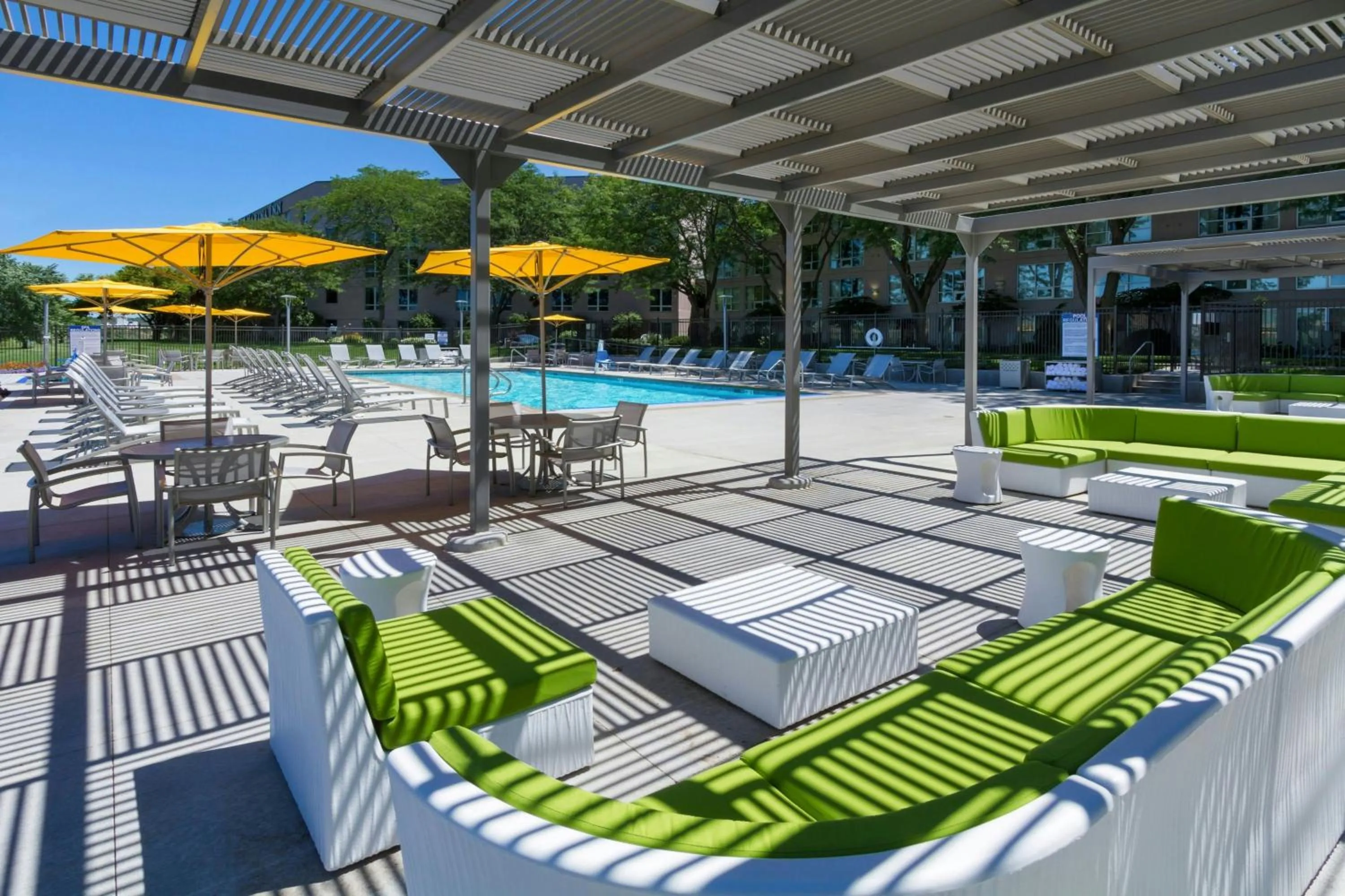 Swimming pool in South Sioux City Marriott Riverfront