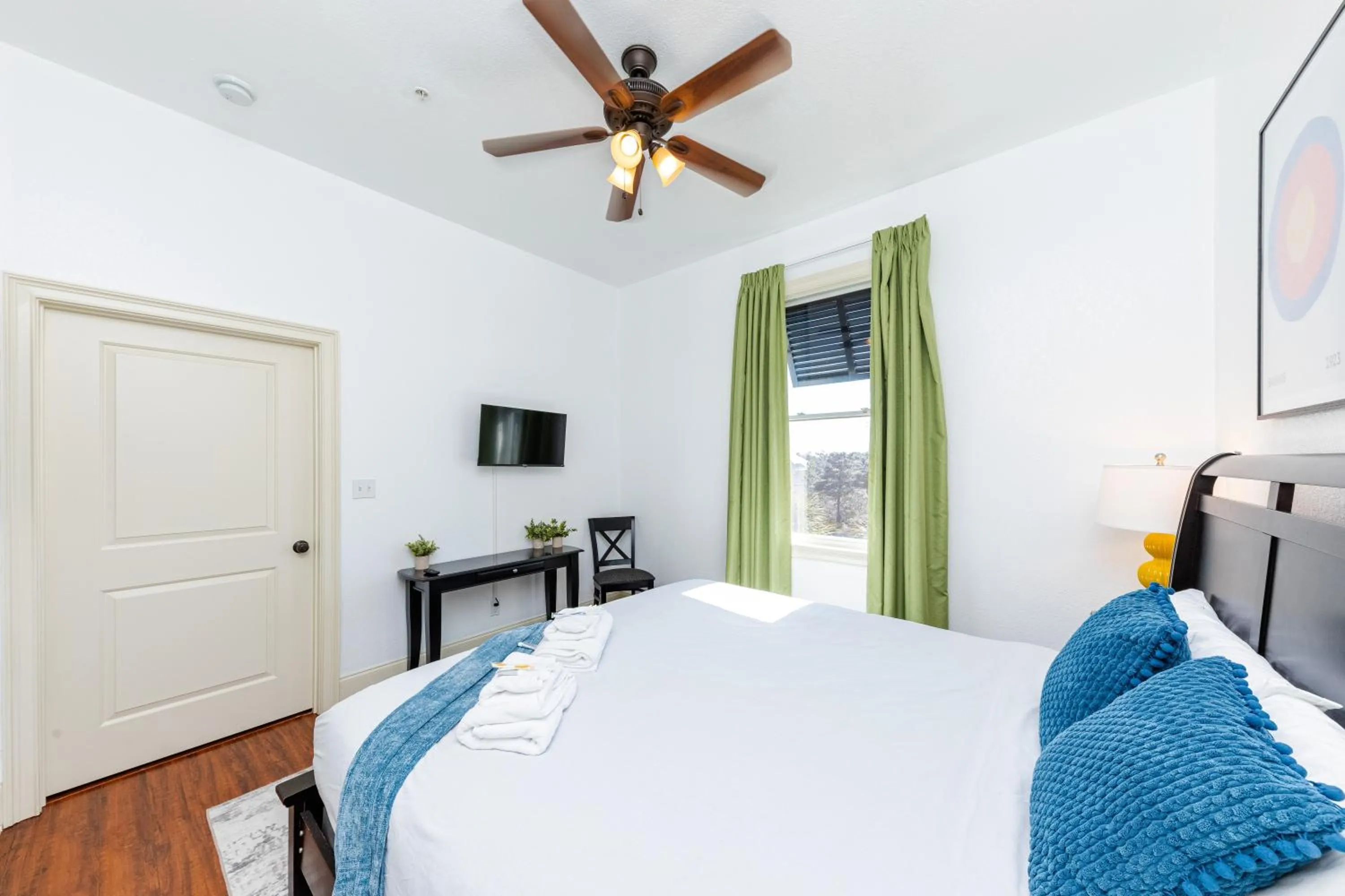 Bed in 30-A Inn & Suites