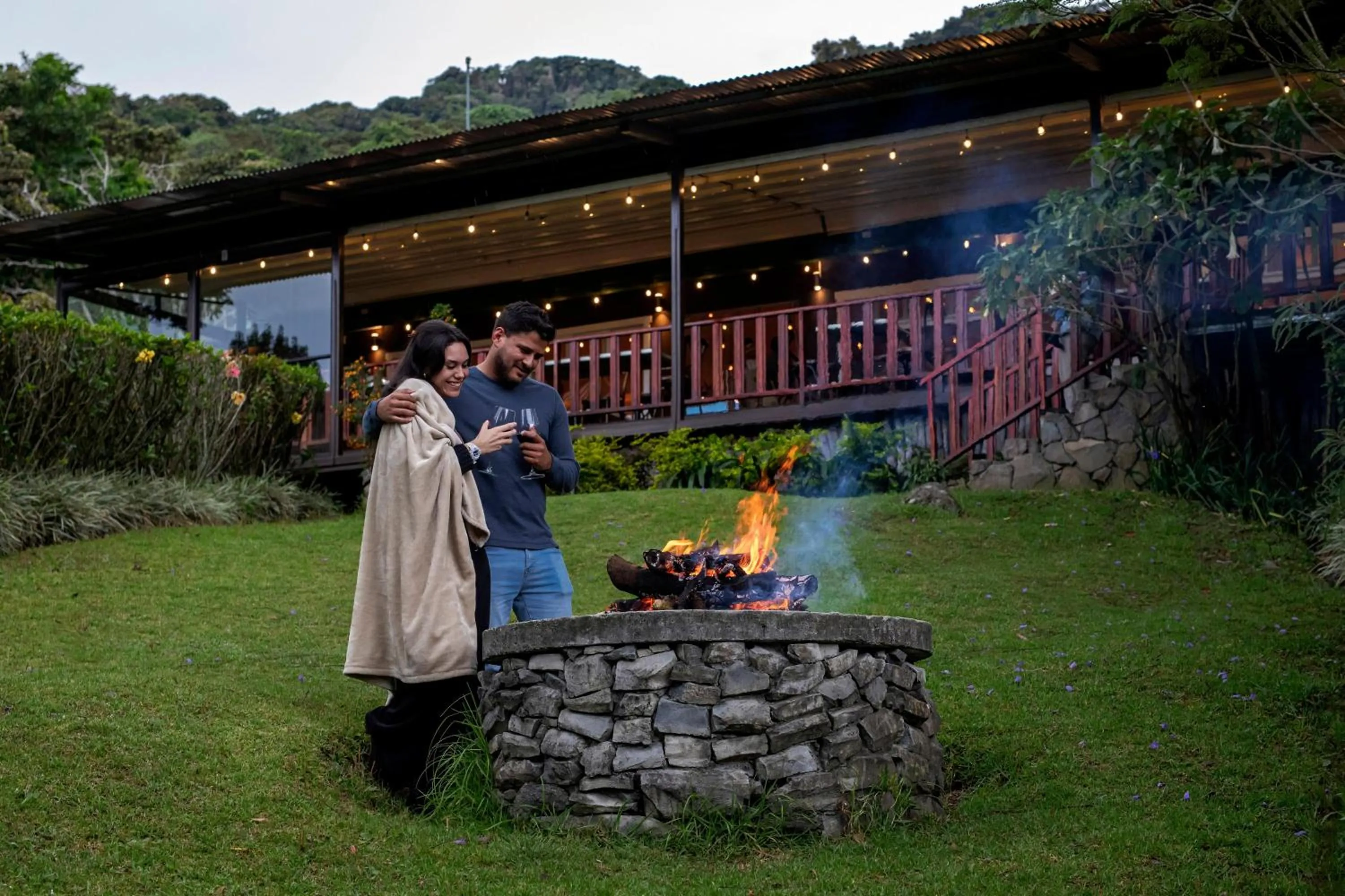 Garden in Hotel Finca Lerida Coffee Plantation and Boutique Hotel