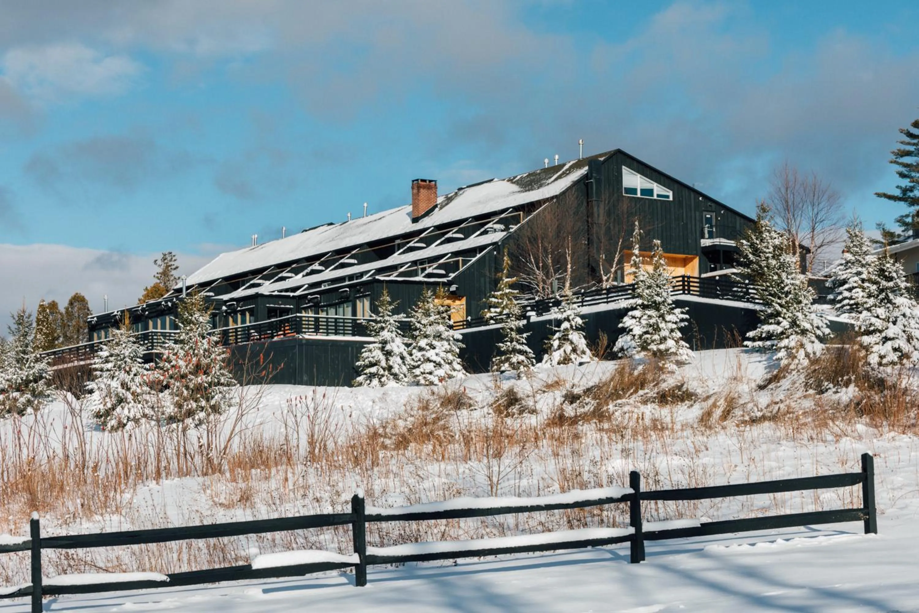 Property building in Scribner's Catskill Lodge, a Member of Design Hotels
