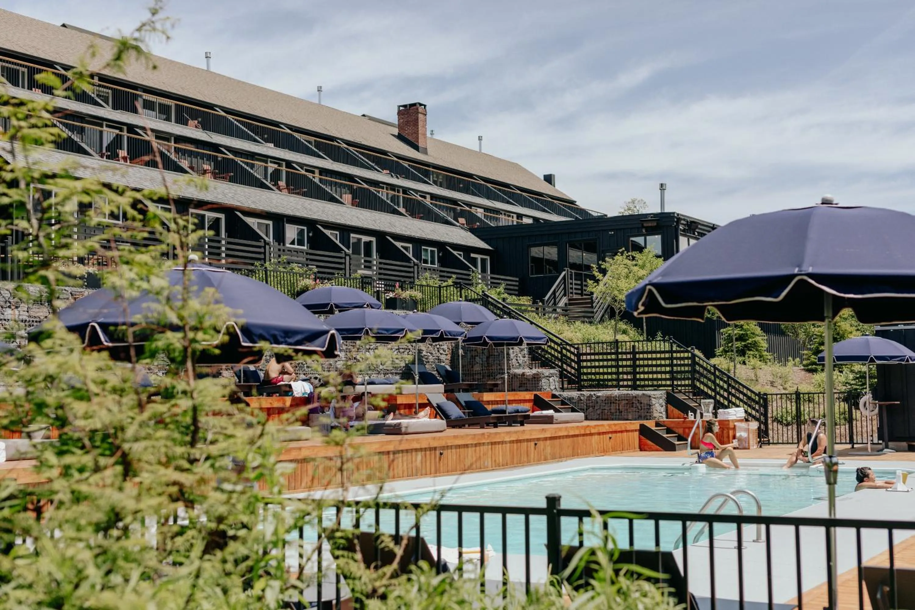 Swimming pool in Scribner's Catskill Lodge, a Member of Design Hotels