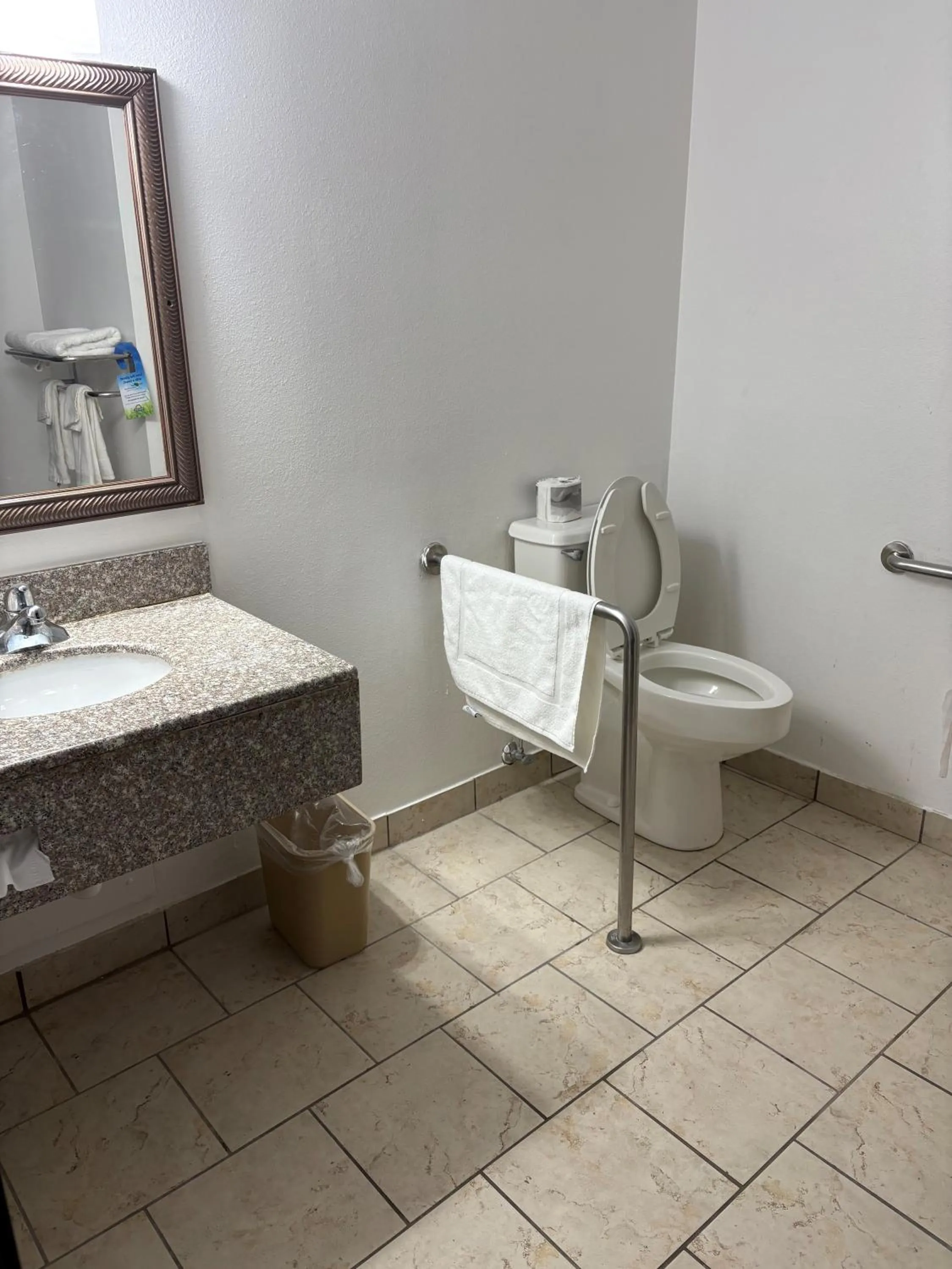 Bathroom in Days Inn by Wyndham Fort Dodge