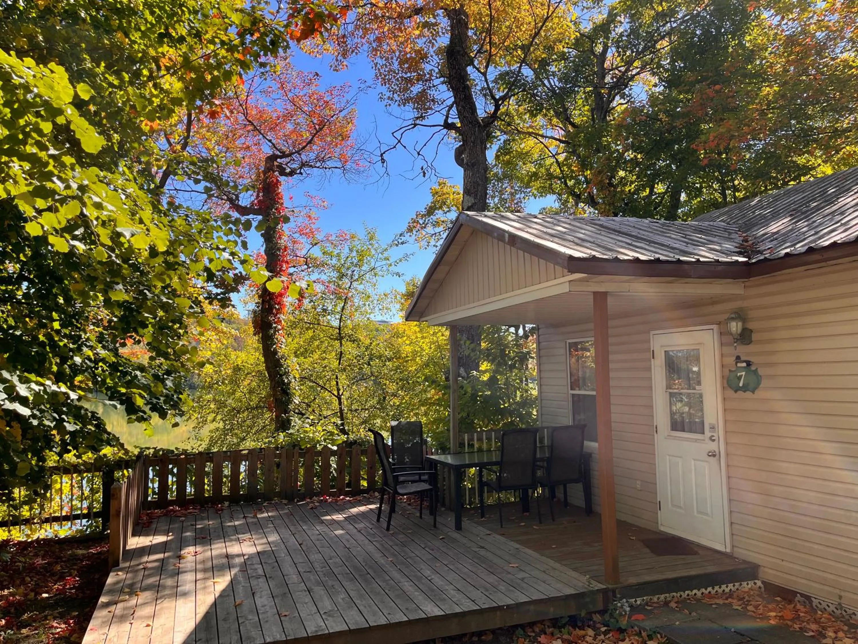 Chalet - single occupancy in Camping Chalets Lac St-Augustin