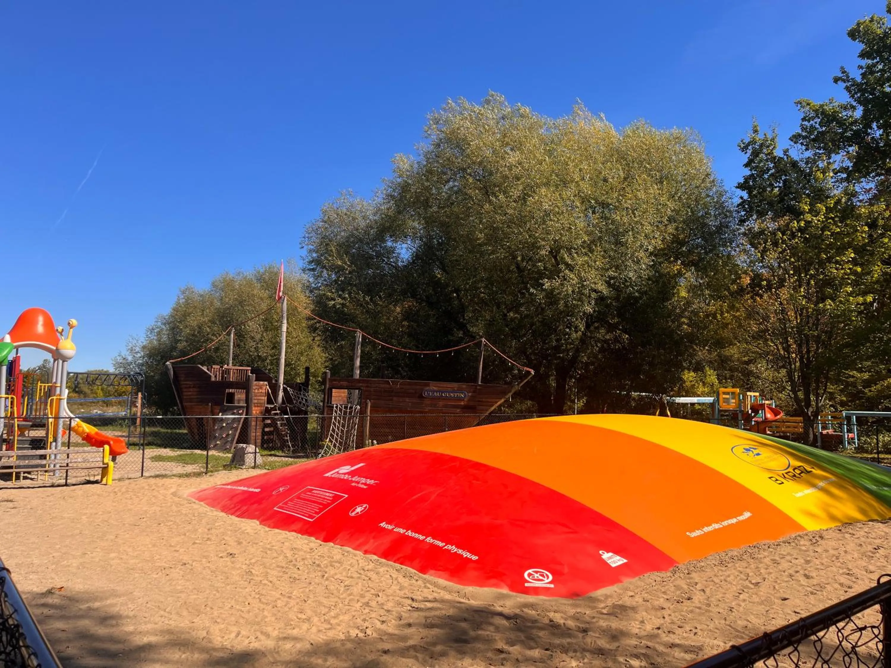 Day in Camping Chalets Lac St-Augustin