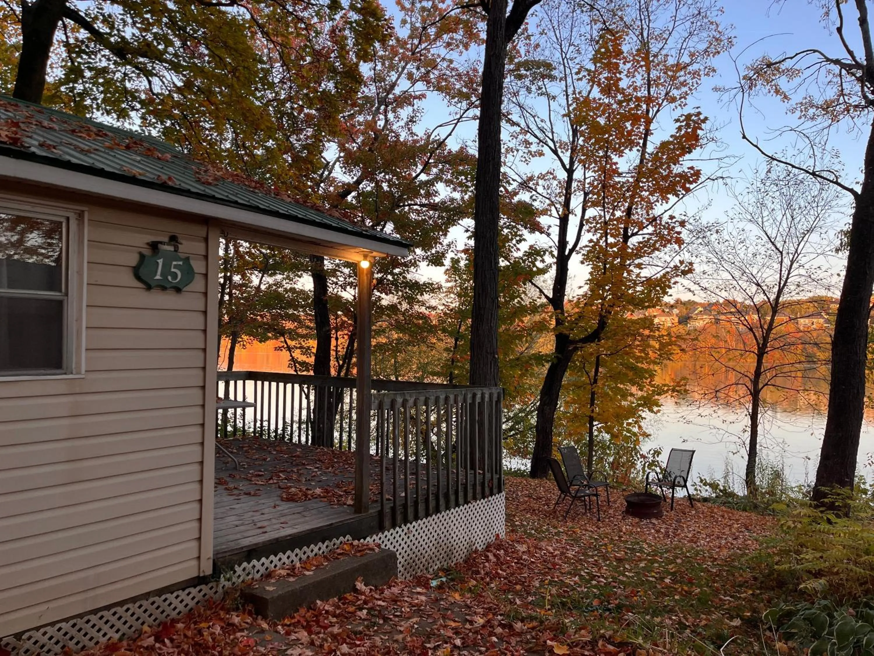 Property building in Camping Chalets Lac St-Augustin