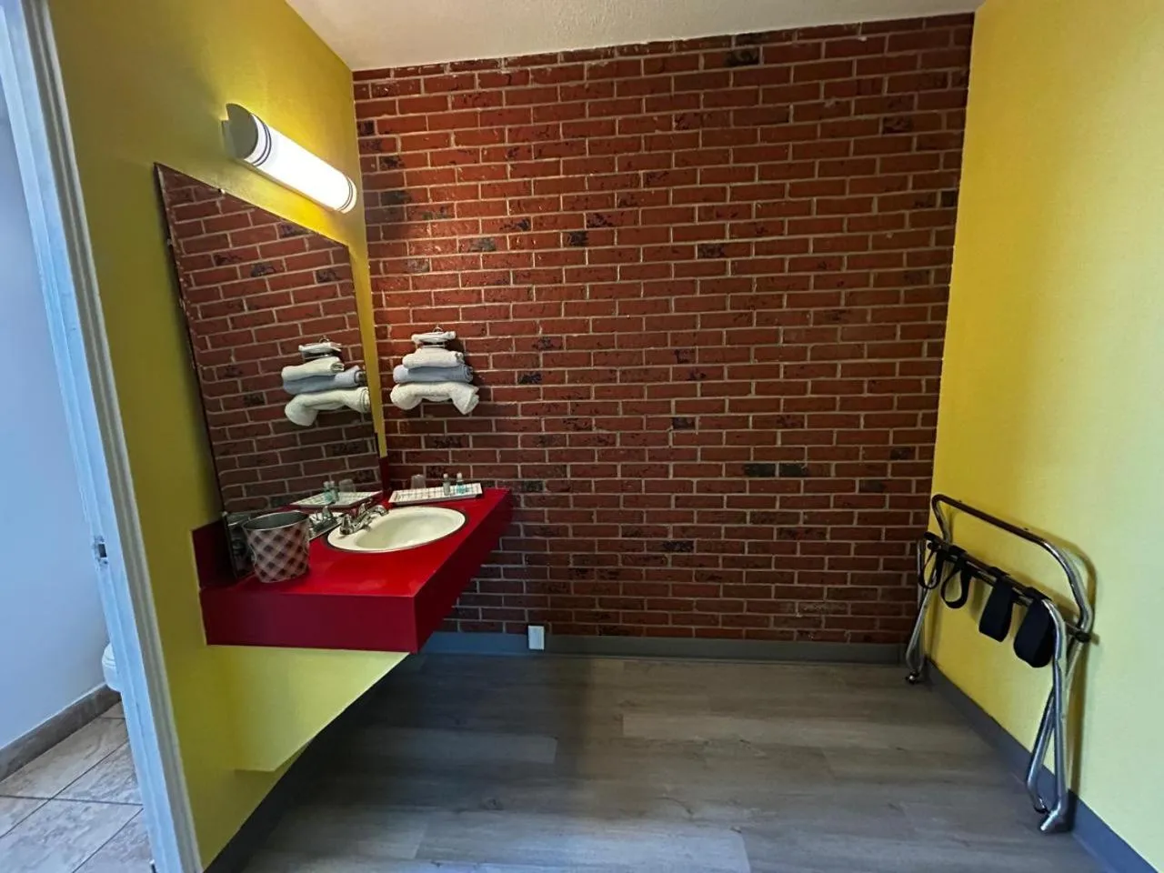 Bathroom in Travelers Inn by OYO Longview Kelso