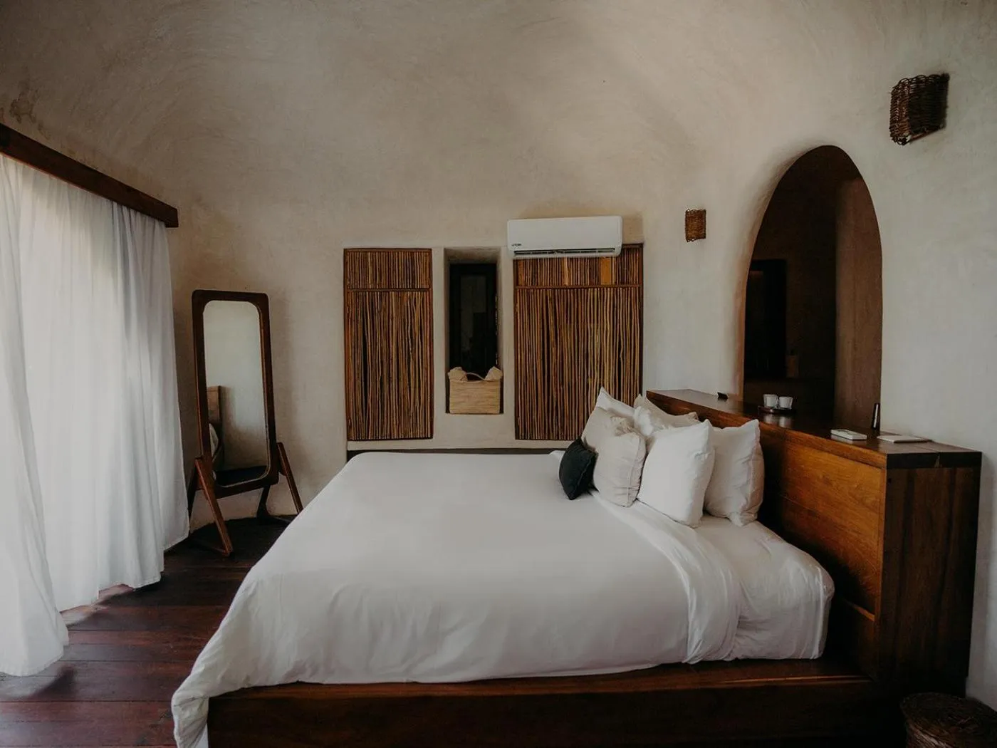 Bed in Papaya Playa Project, Tulum, a Member of Design Hotels