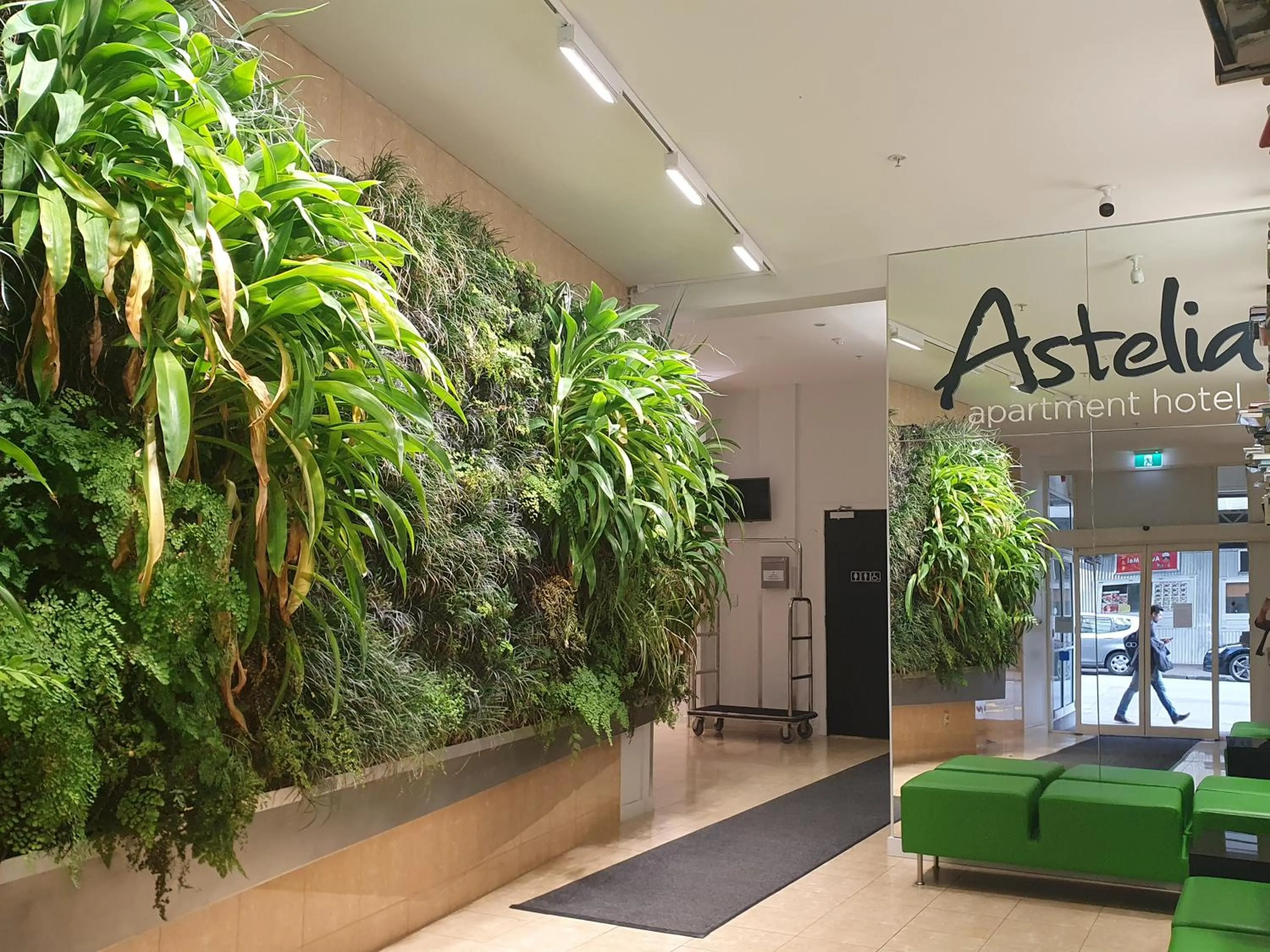Lobby or reception in Astelia Apartment Hotel