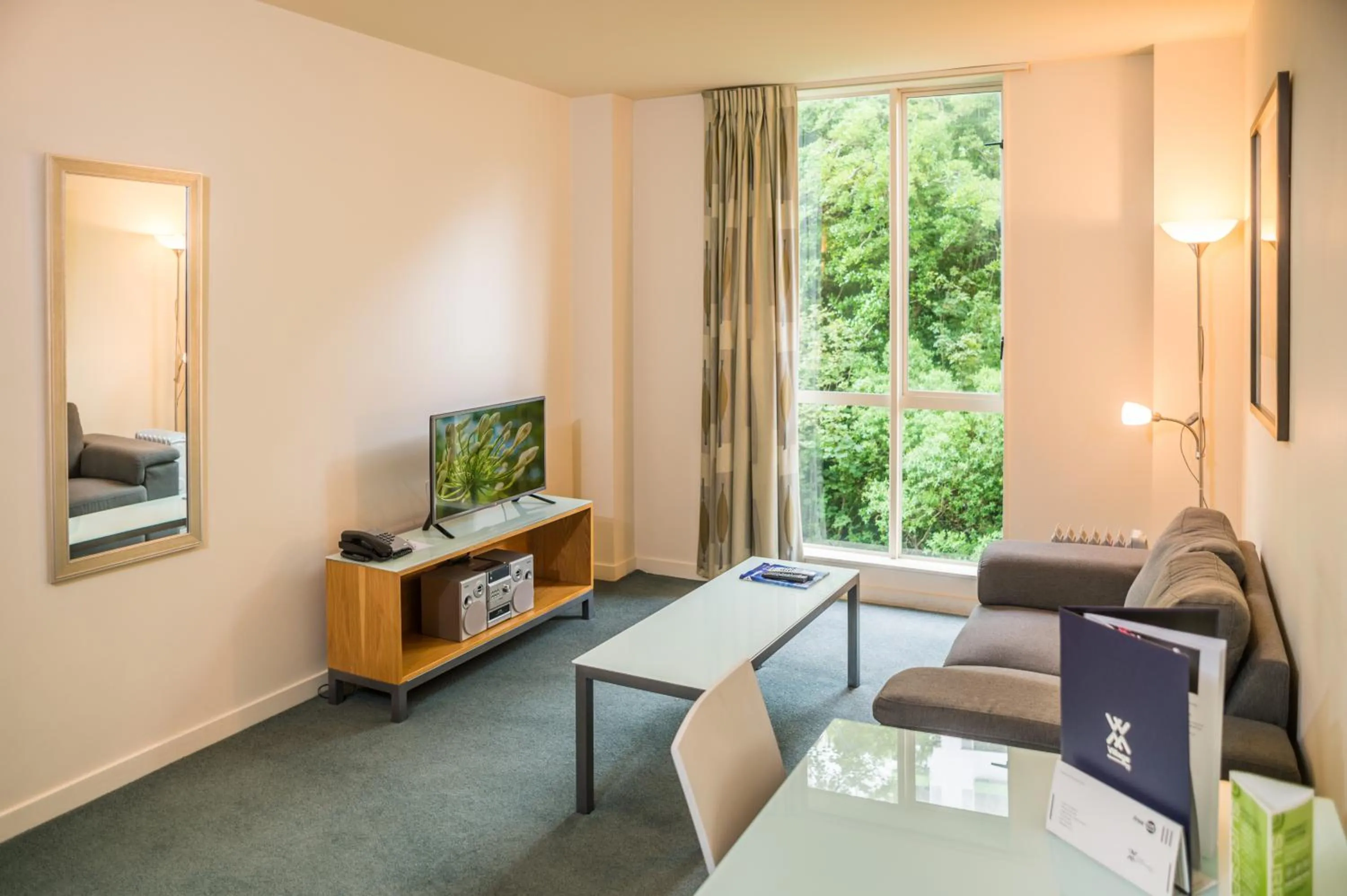 TV and multimedia in Astelia Apartment Hotel