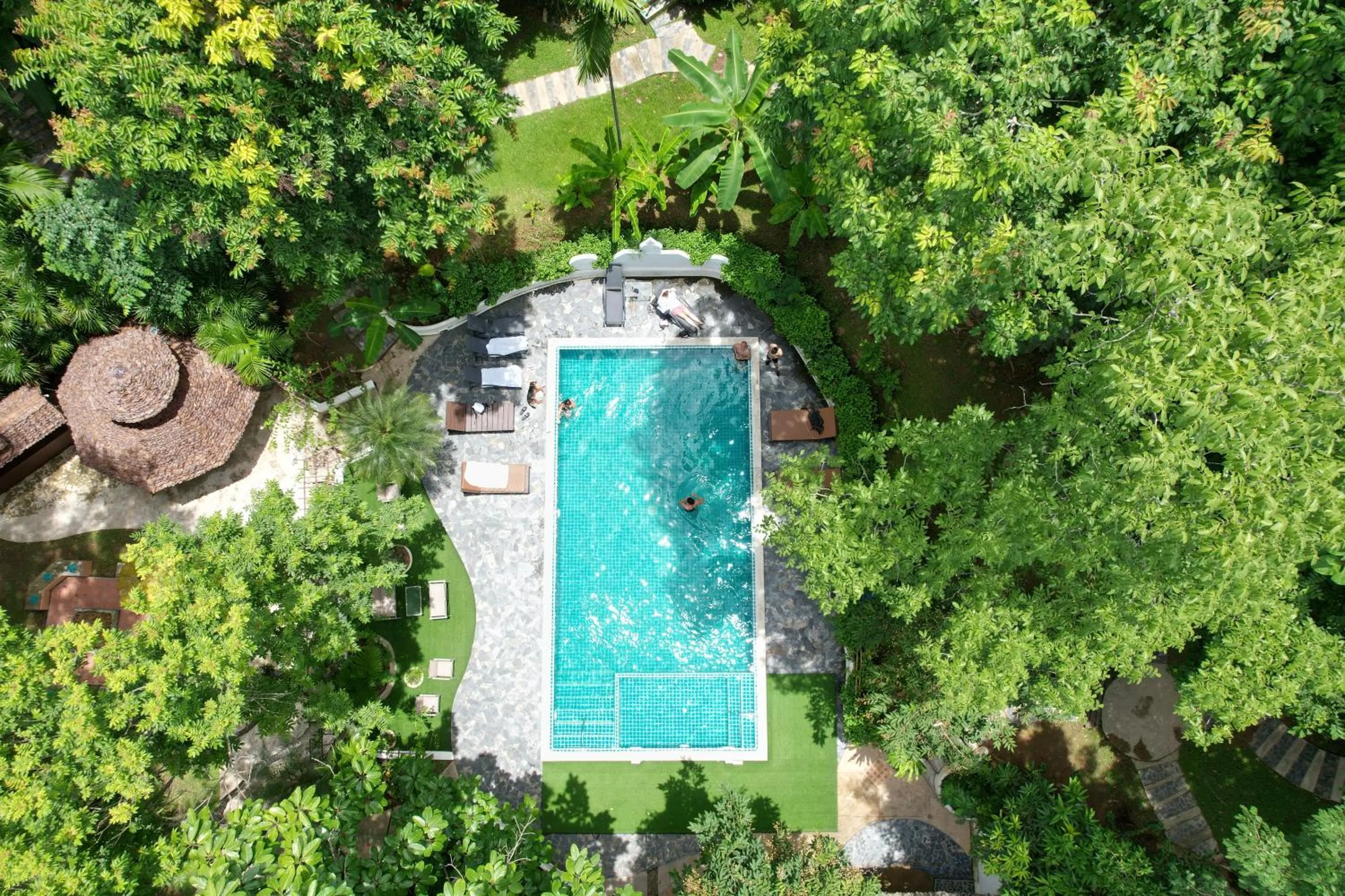 Bird's eye view in Fern Resort Mae Hong Son