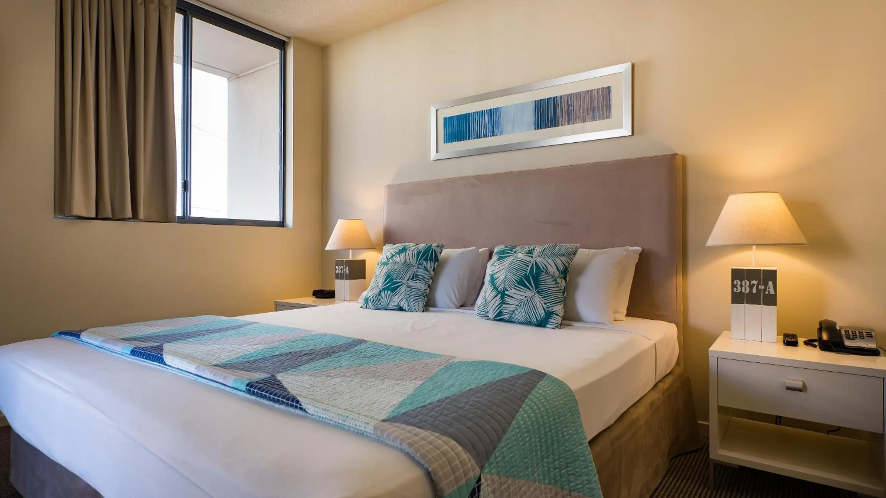 Bedroom, Bed in Swell Resort Burleigh Heads