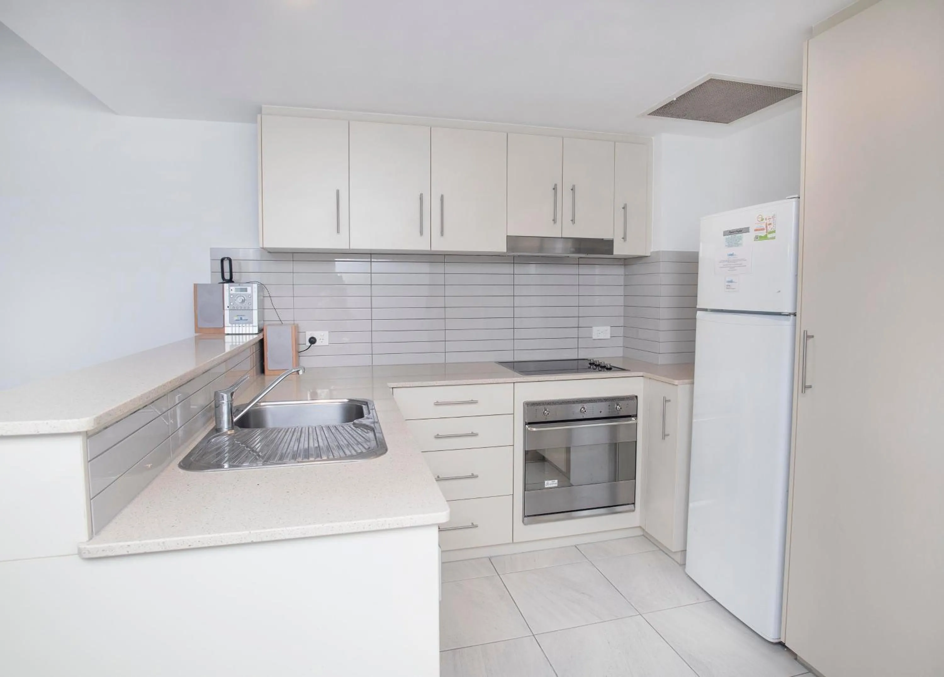 kitchen in Swell Resort Burleigh Heads
