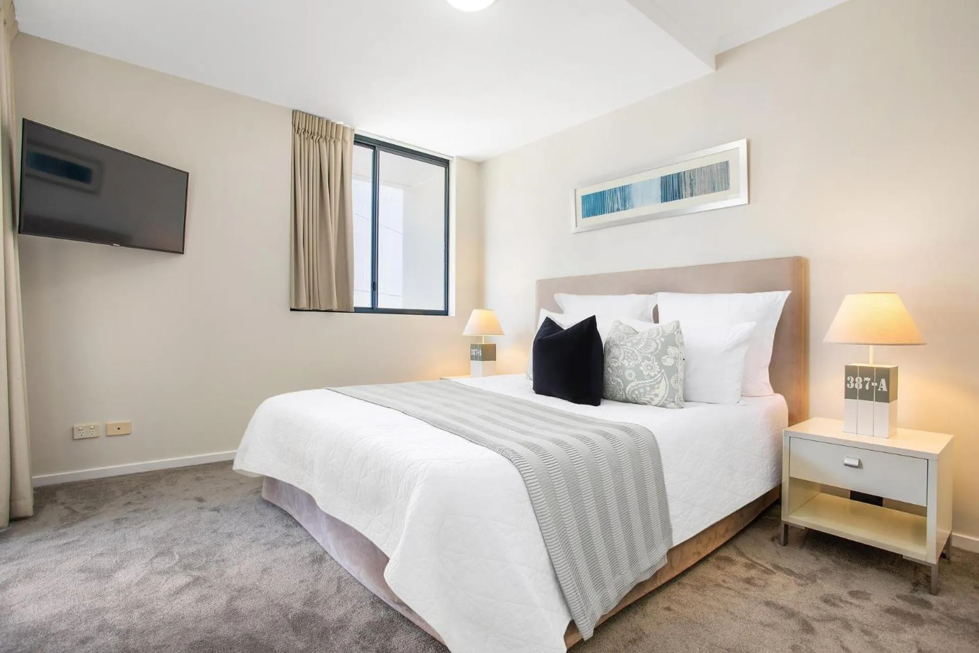 Bedroom, Bed in Swell Resort Burleigh Heads