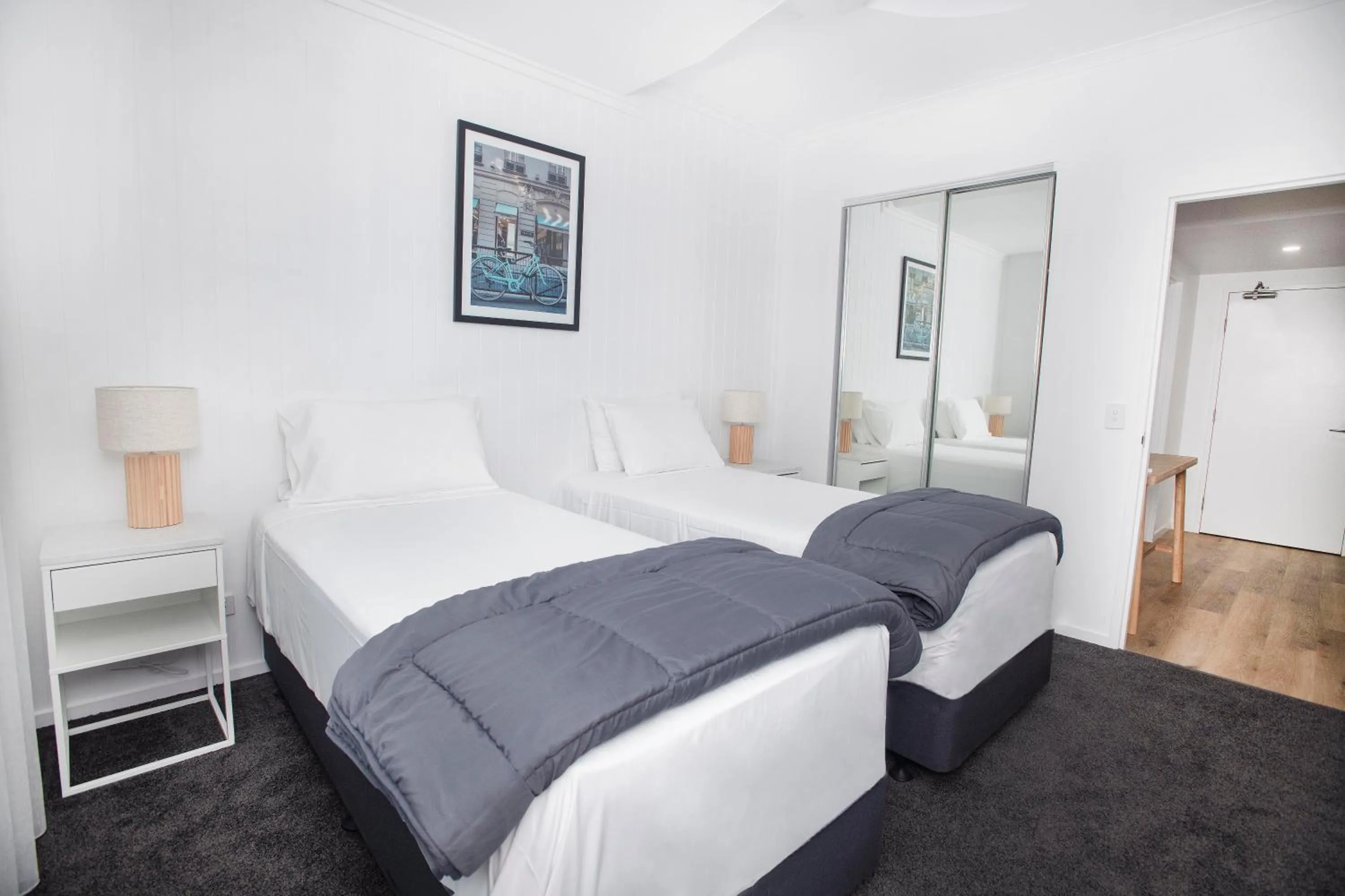 Bed in Swell Resort Burleigh Heads