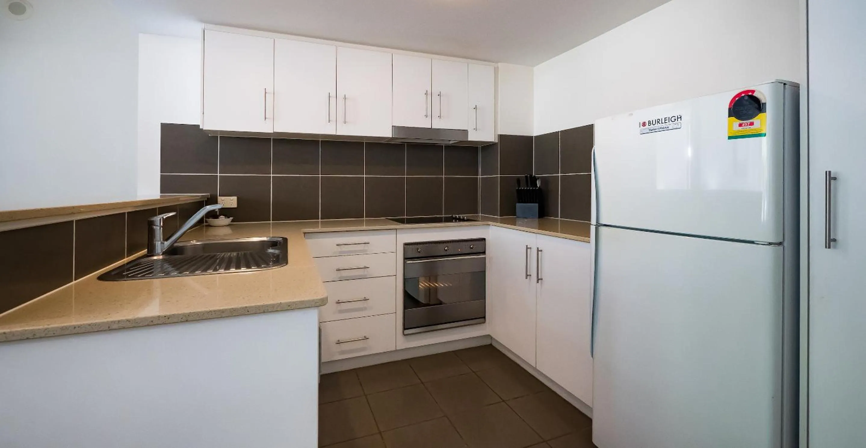 Kitchen or kitchenette in Swell Resort Burleigh Heads