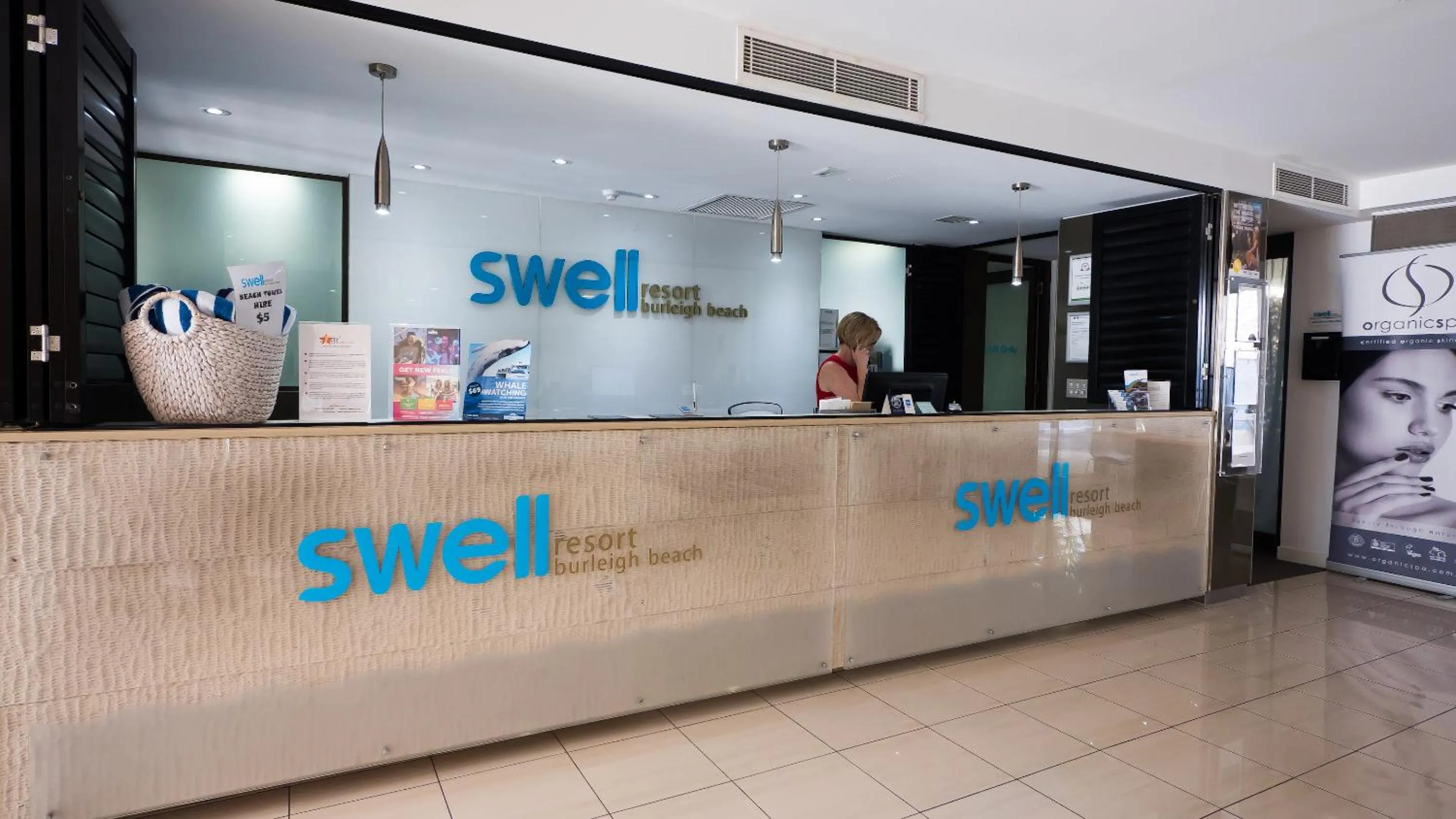 Lobby or reception in Swell Resort Burleigh Heads