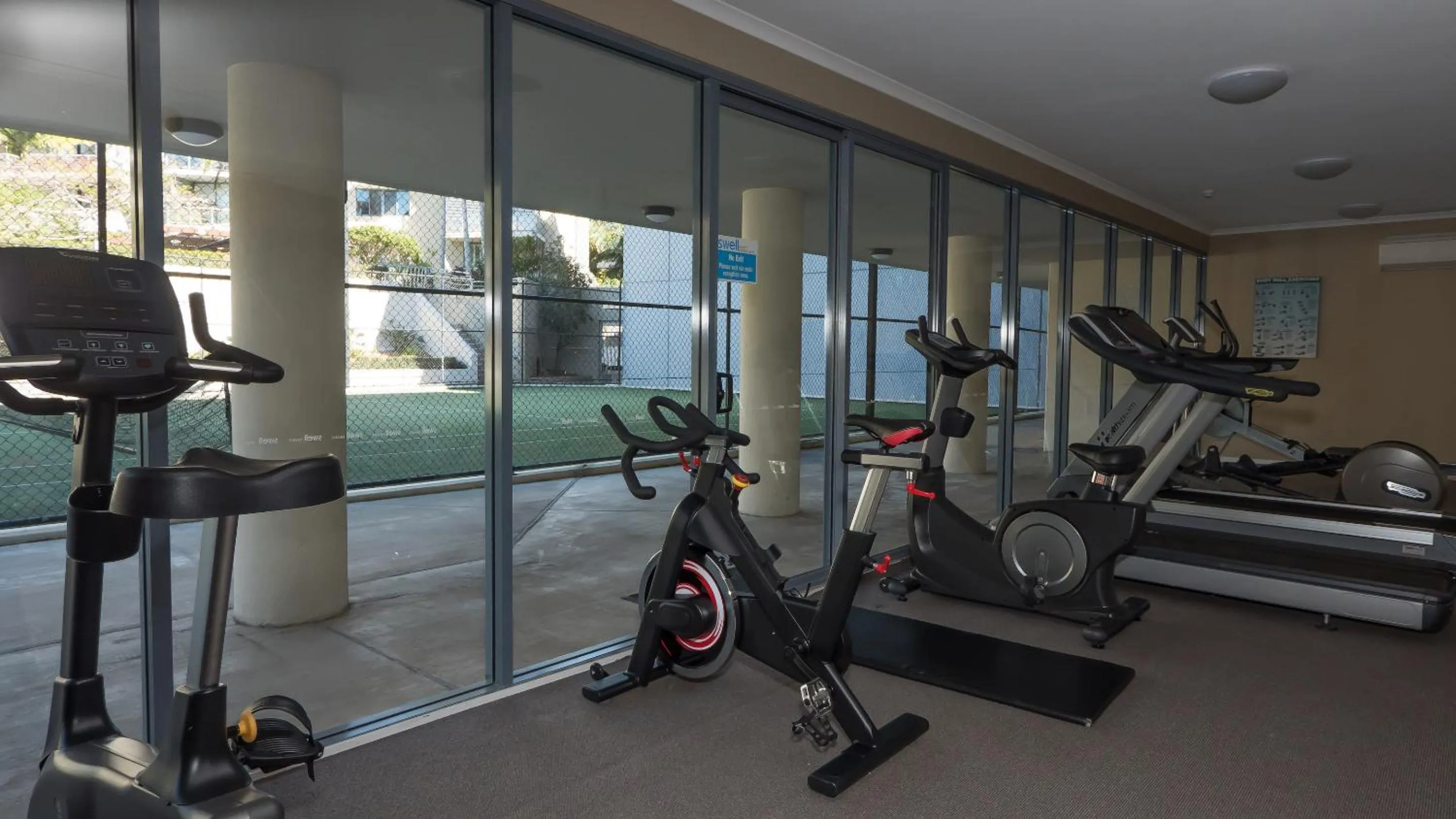 Fitness centre/facilities in Swell Resort Burleigh Heads