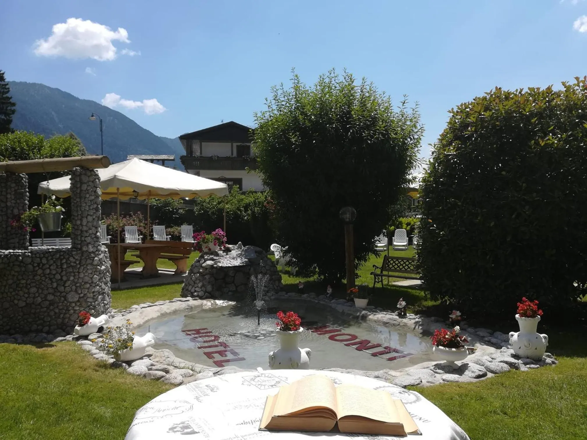 Garden in Hotel Miramonti