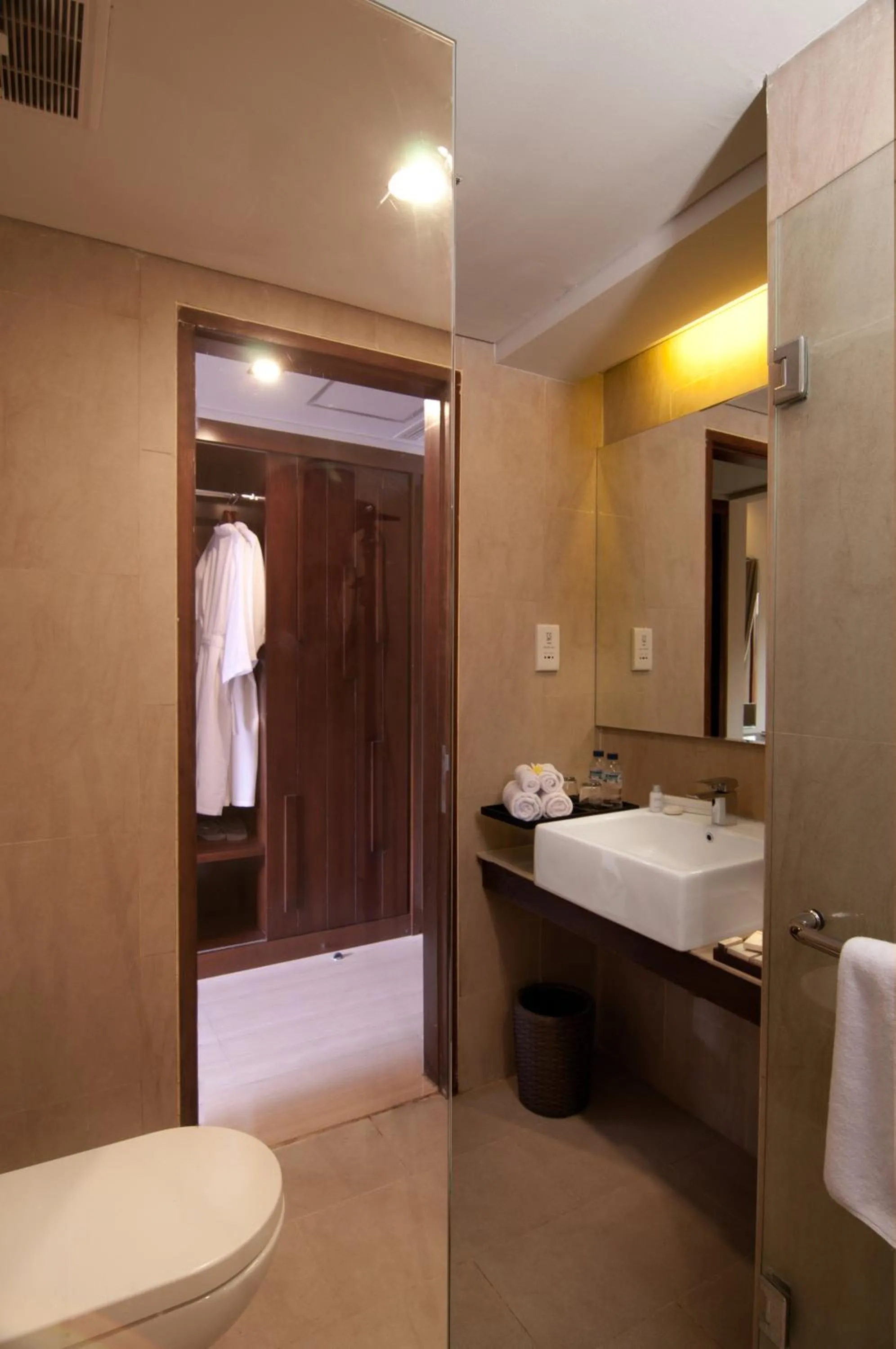 Bathroom in d'primahotel Seminyak