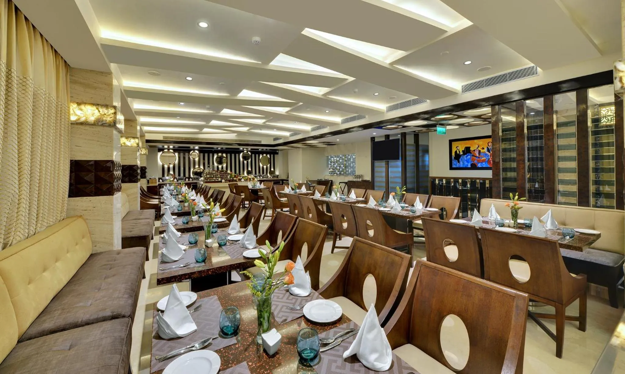 Restaurant/places to eat in The Fern Residency, Jaipur