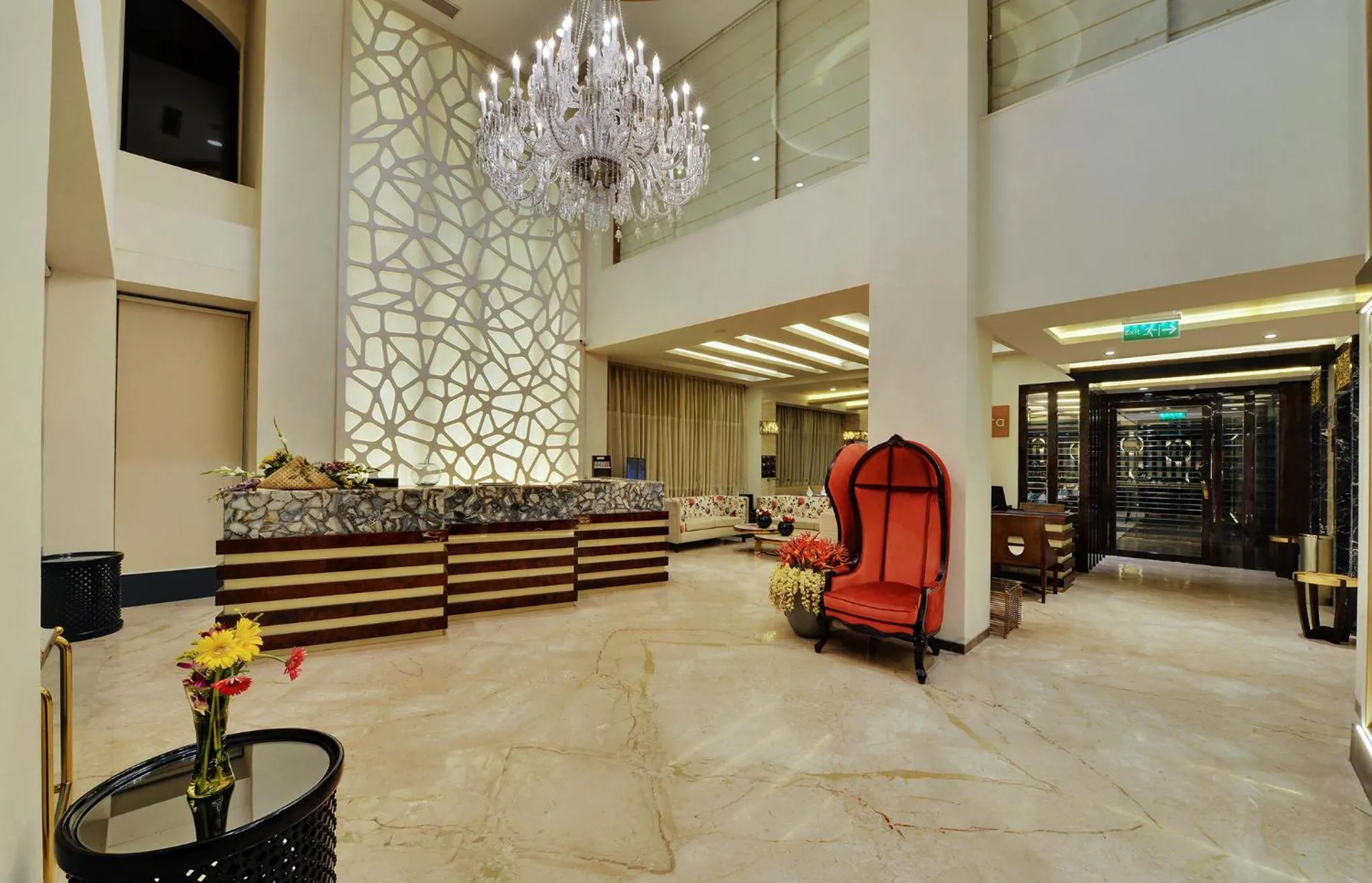 Lobby or reception in The Fern Residency, Jaipur