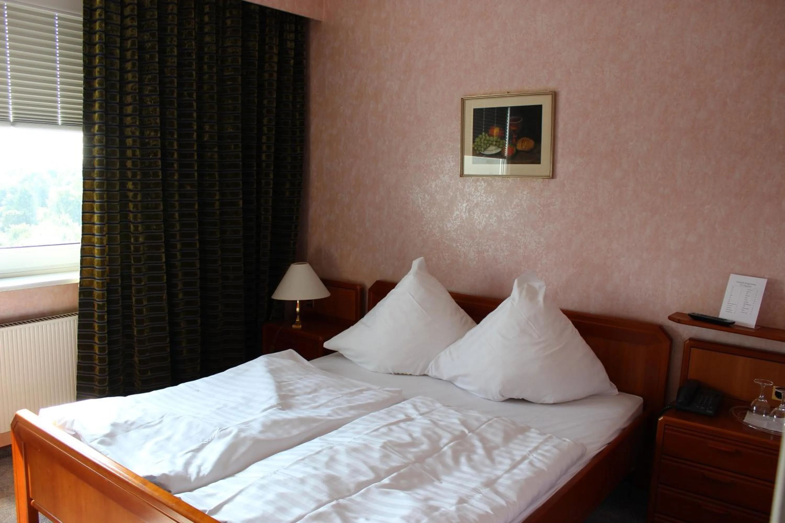 Bed in Wiking Hotel