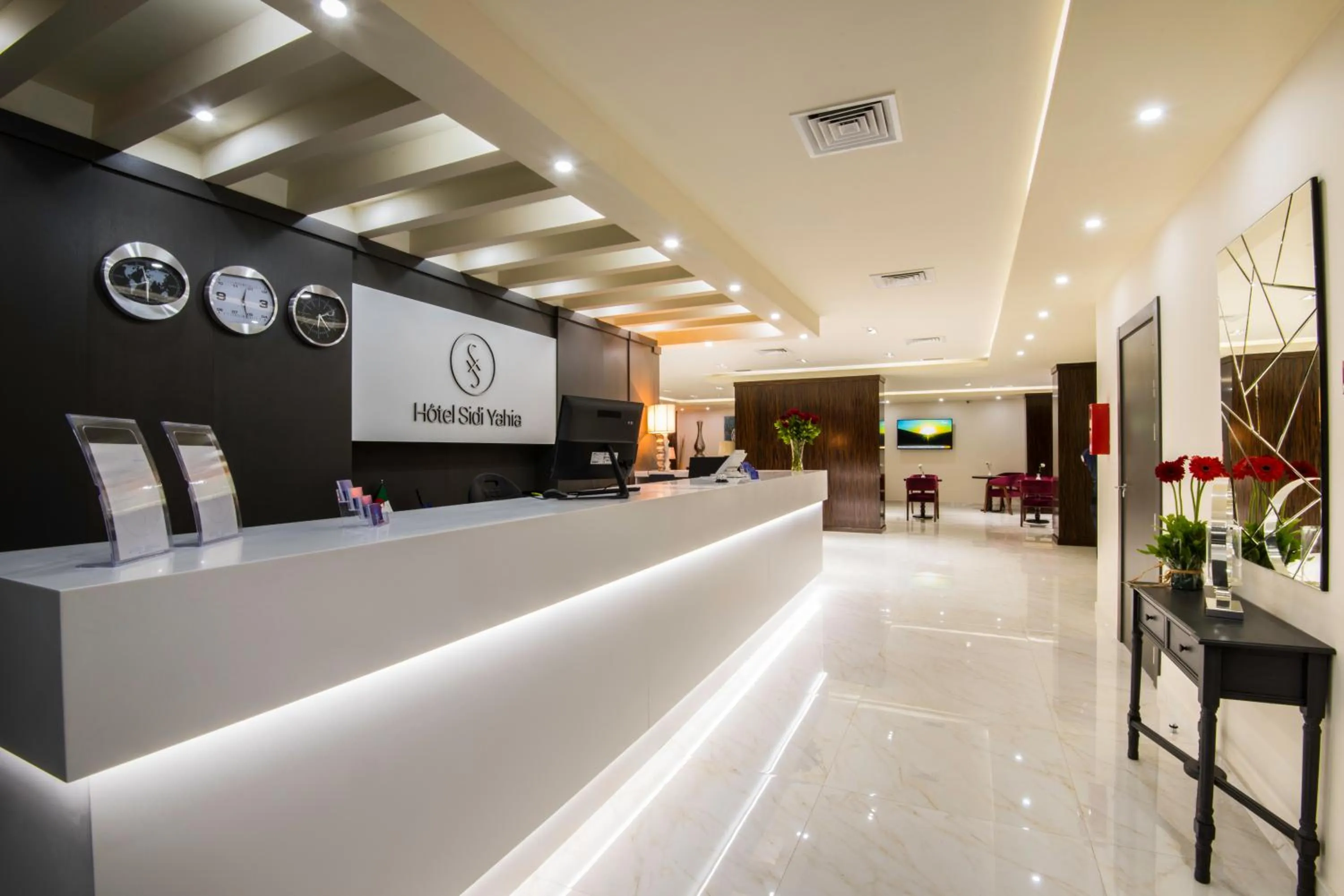 Lobby or reception in Hôtel Sidi Yahia