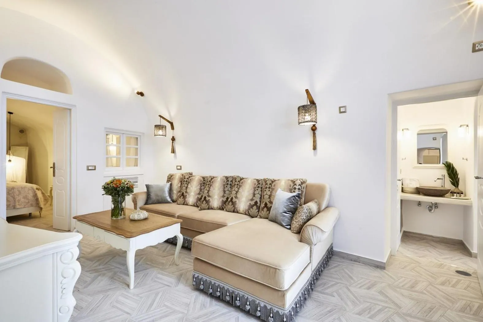 Living room in Margo Houses