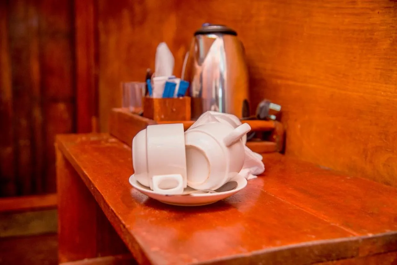 Coffee/tea facilities in Sinharaja Forest Gate