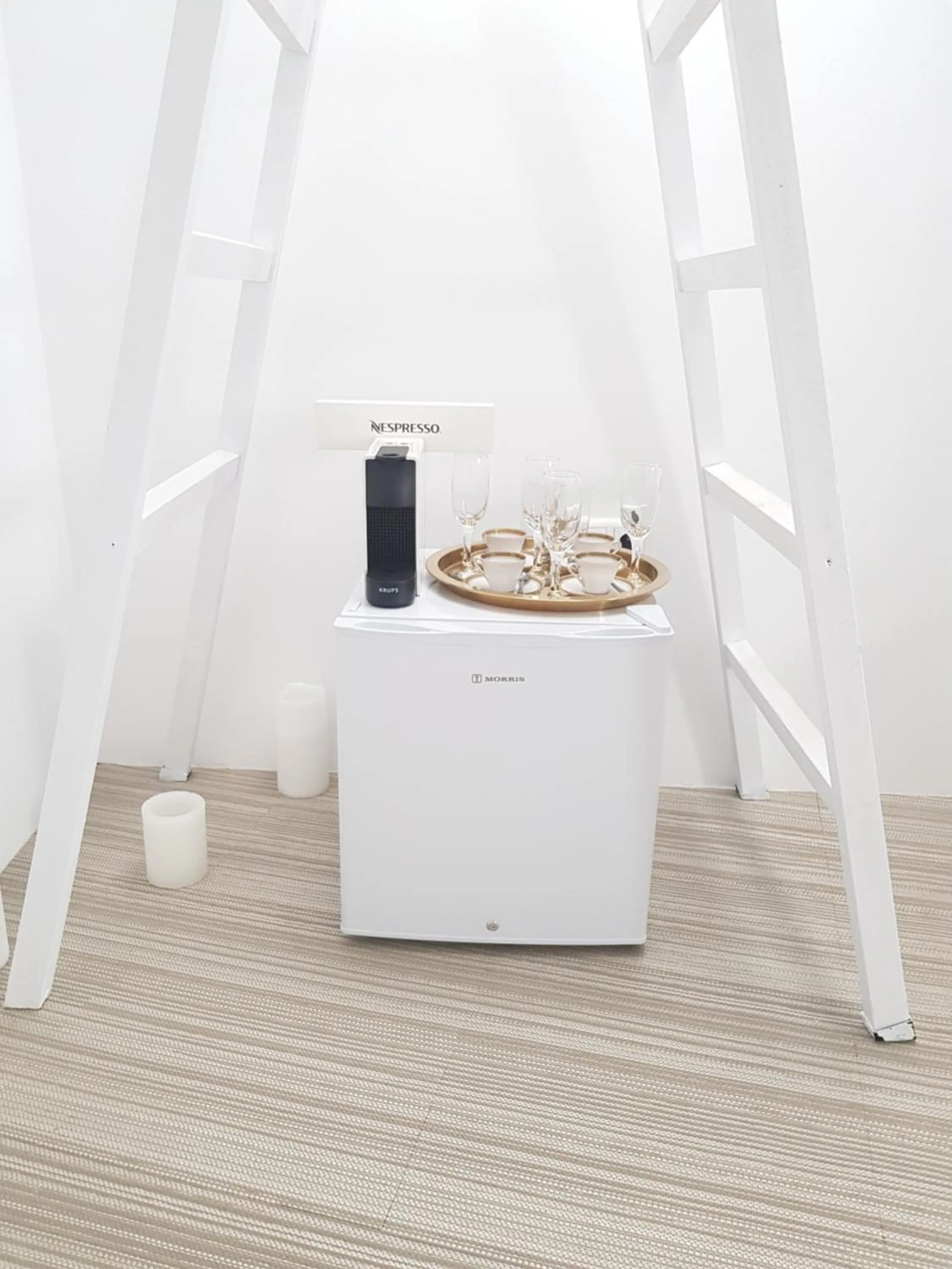 Kitchen or kitchenette in aníko suites Chora