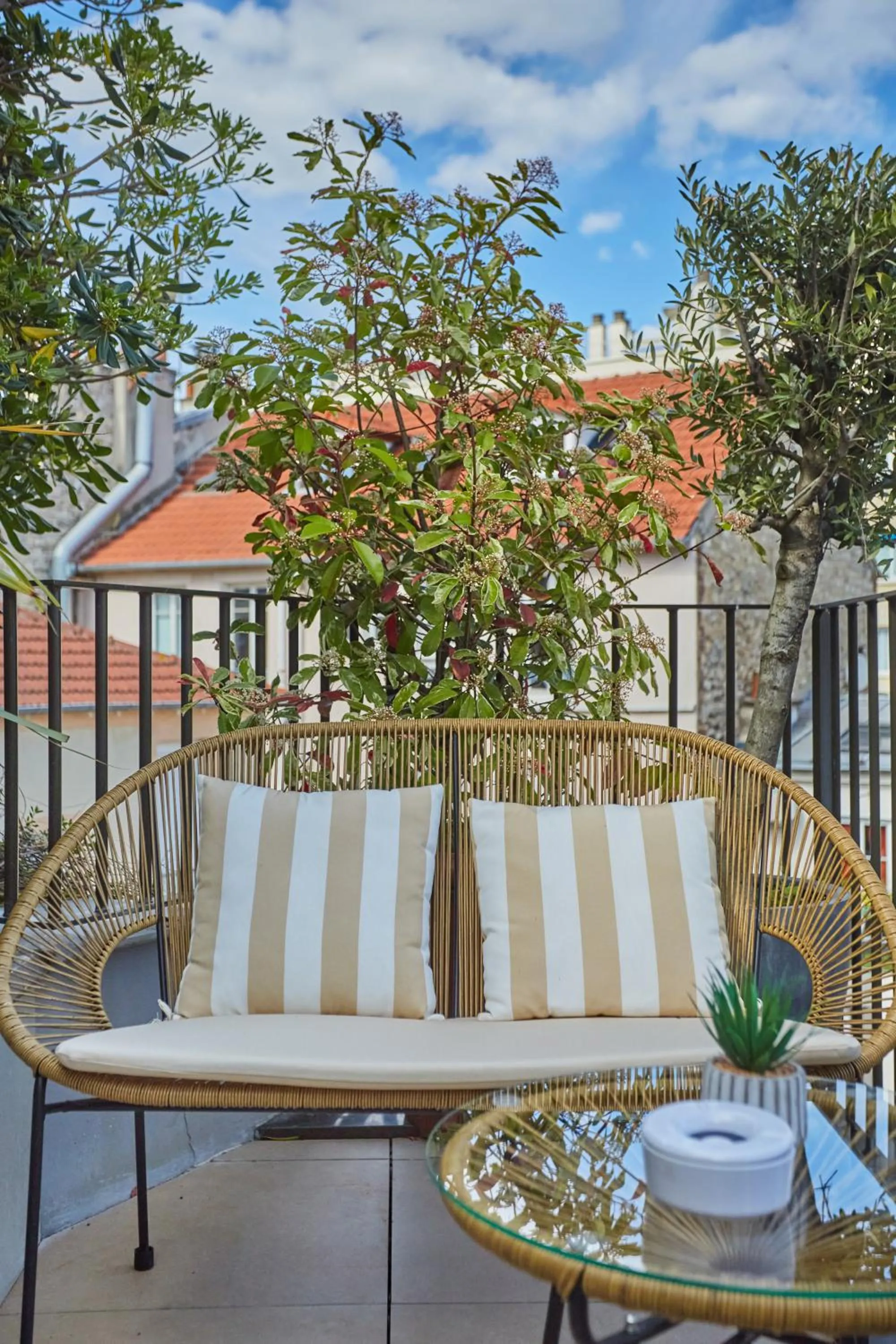 Patio in Jardins de Mademoiselle Hôtel & Spa