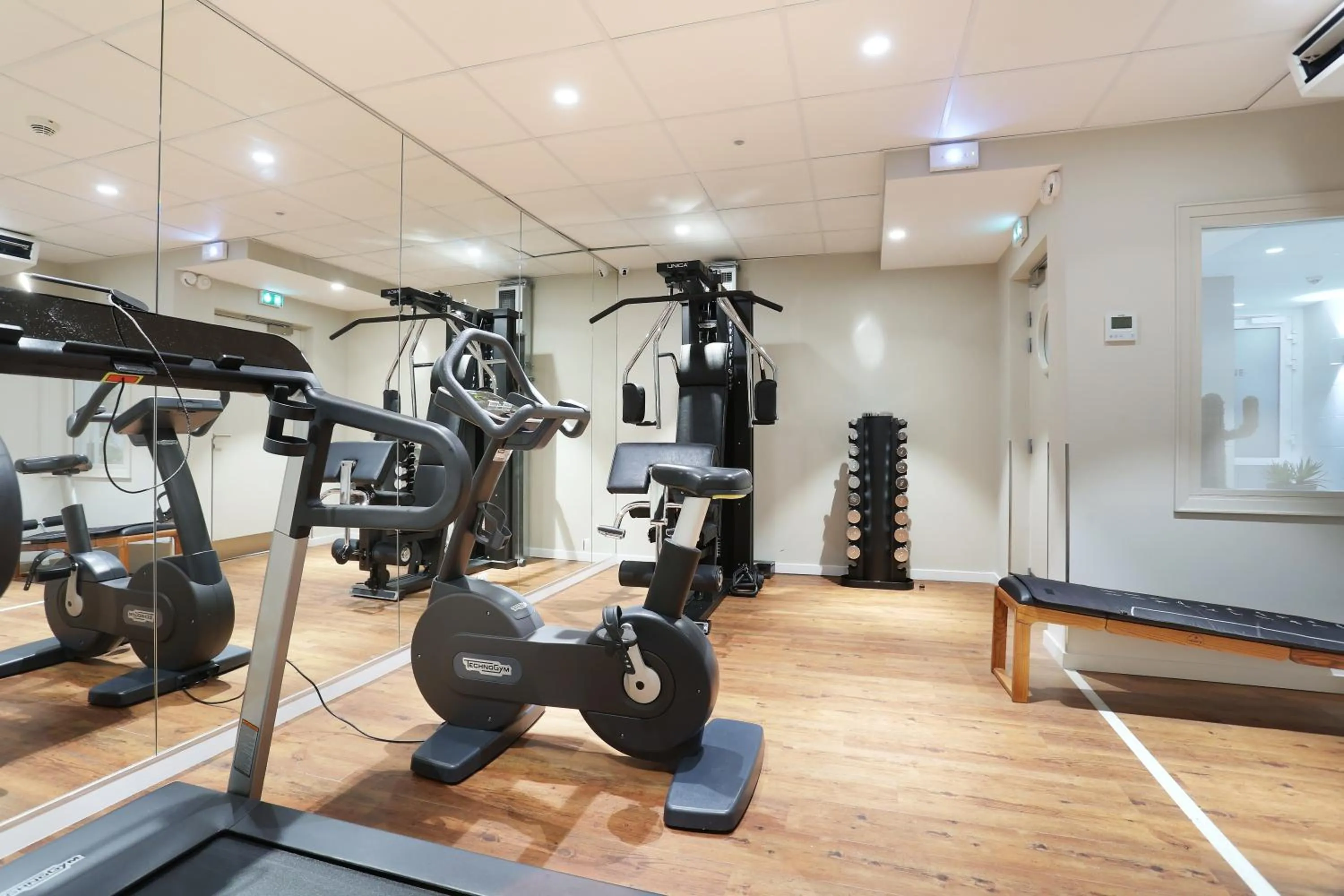 Fitness centre/facilities in Jardins de Mademoiselle Hôtel & Spa