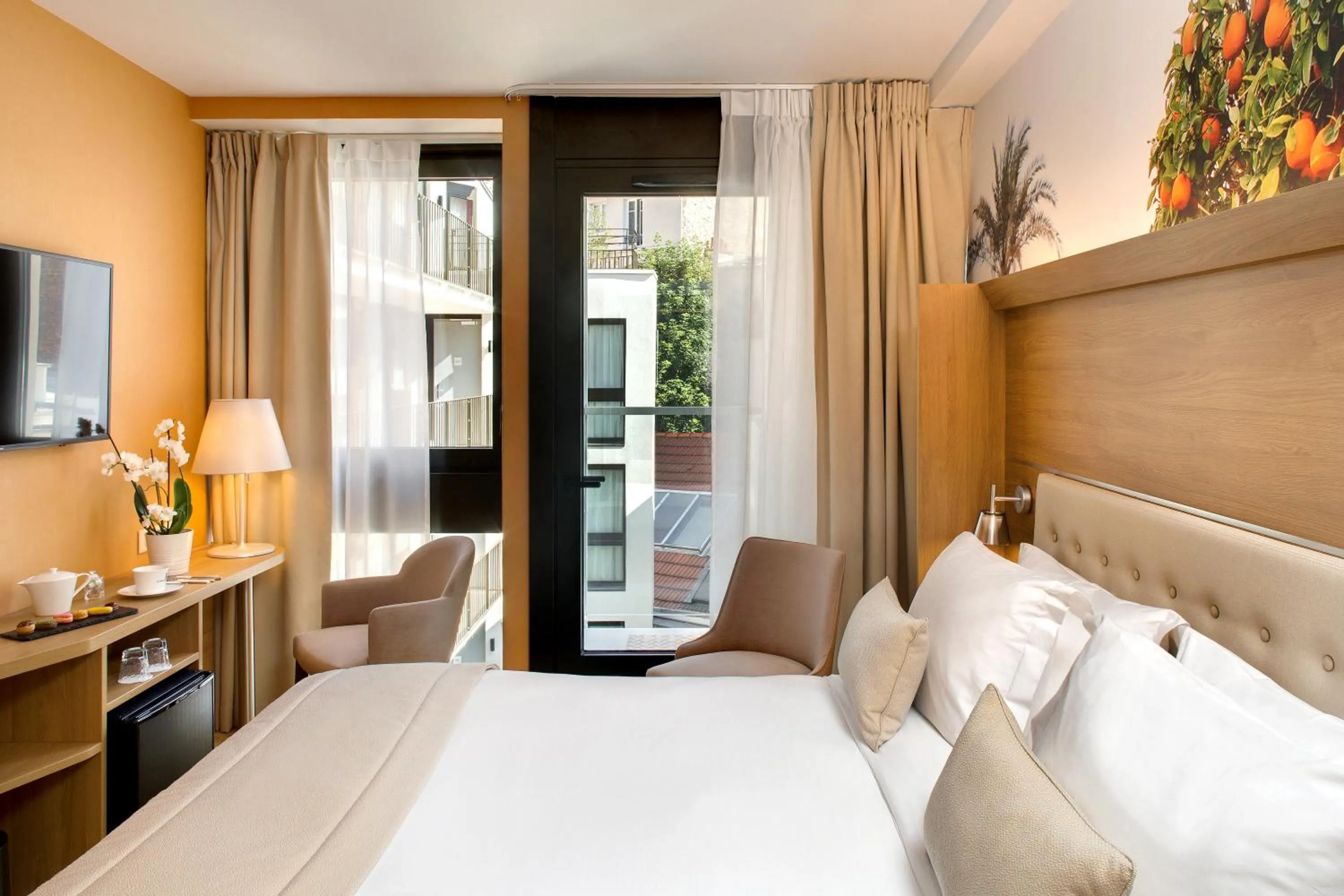 Bedroom, Bed in Jardins de Mademoiselle Hôtel & Spa