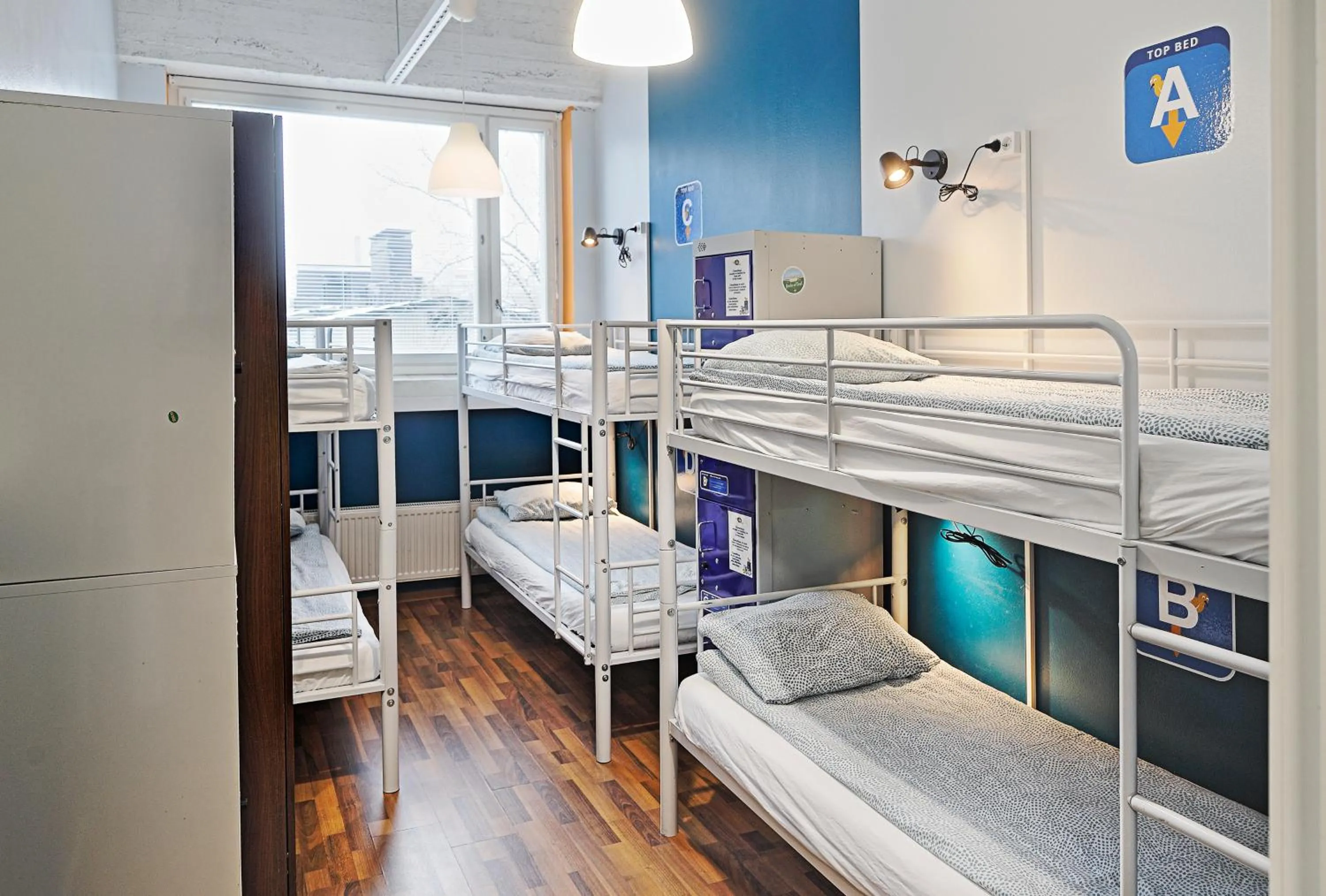 Bedroom, Bed in CheapSleep Hostel Helsinki