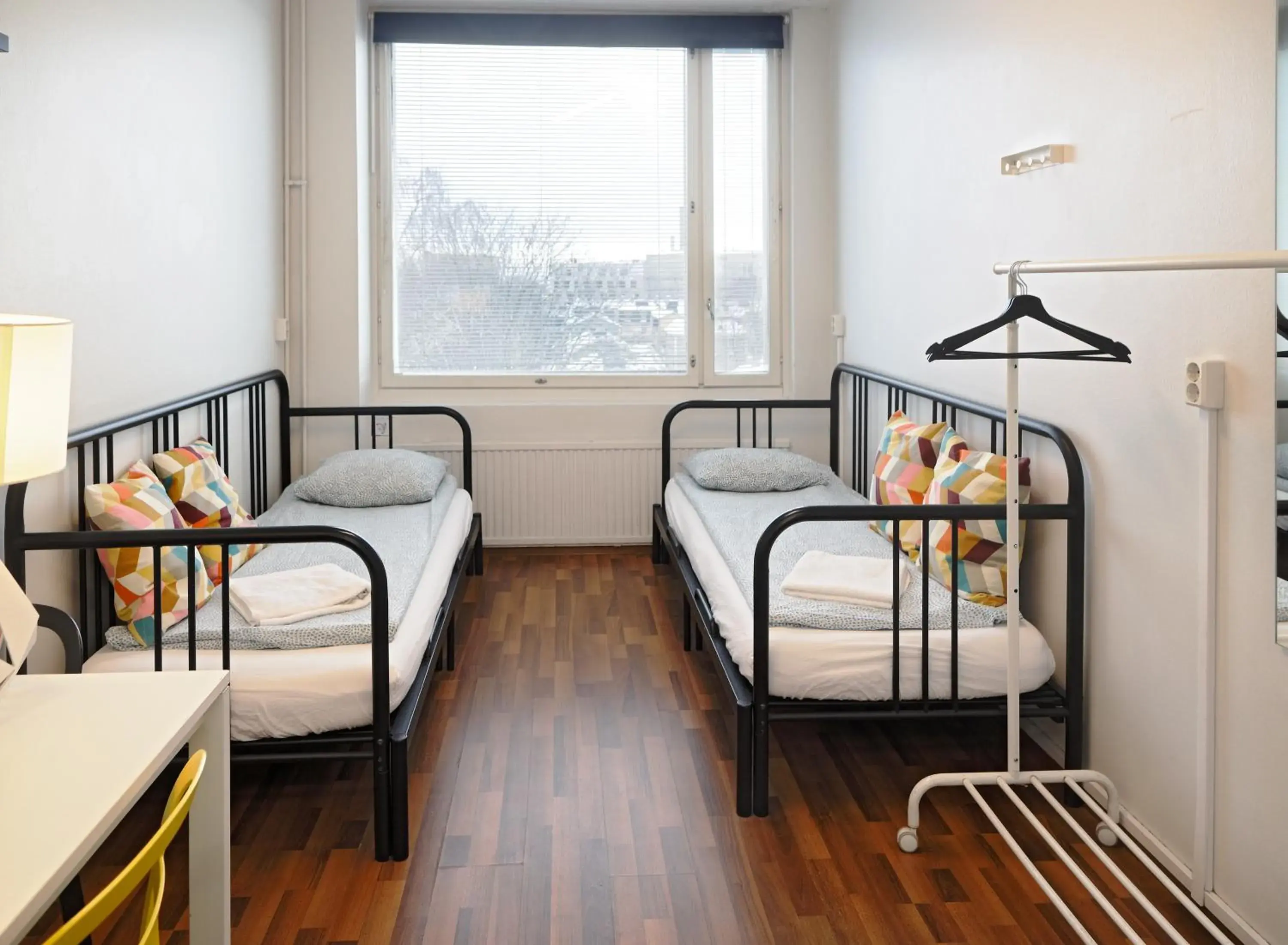 Twin Room with Shared Bathroom in CheapSleep Hostel Helsinki Twin Room with Shared Bathroom in CheapSleep Hostel Helsinki