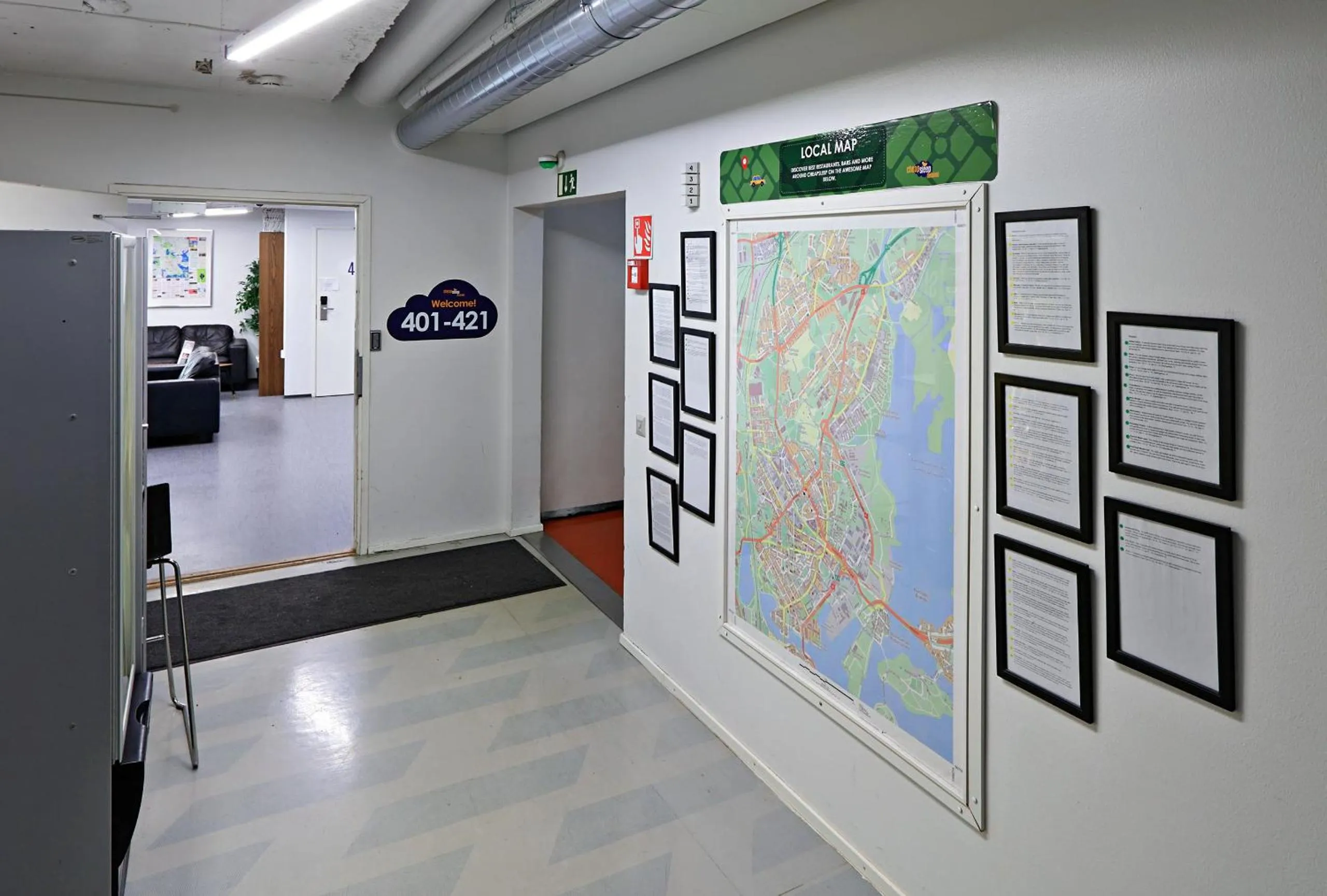 Property building in CheapSleep Hostel Helsinki