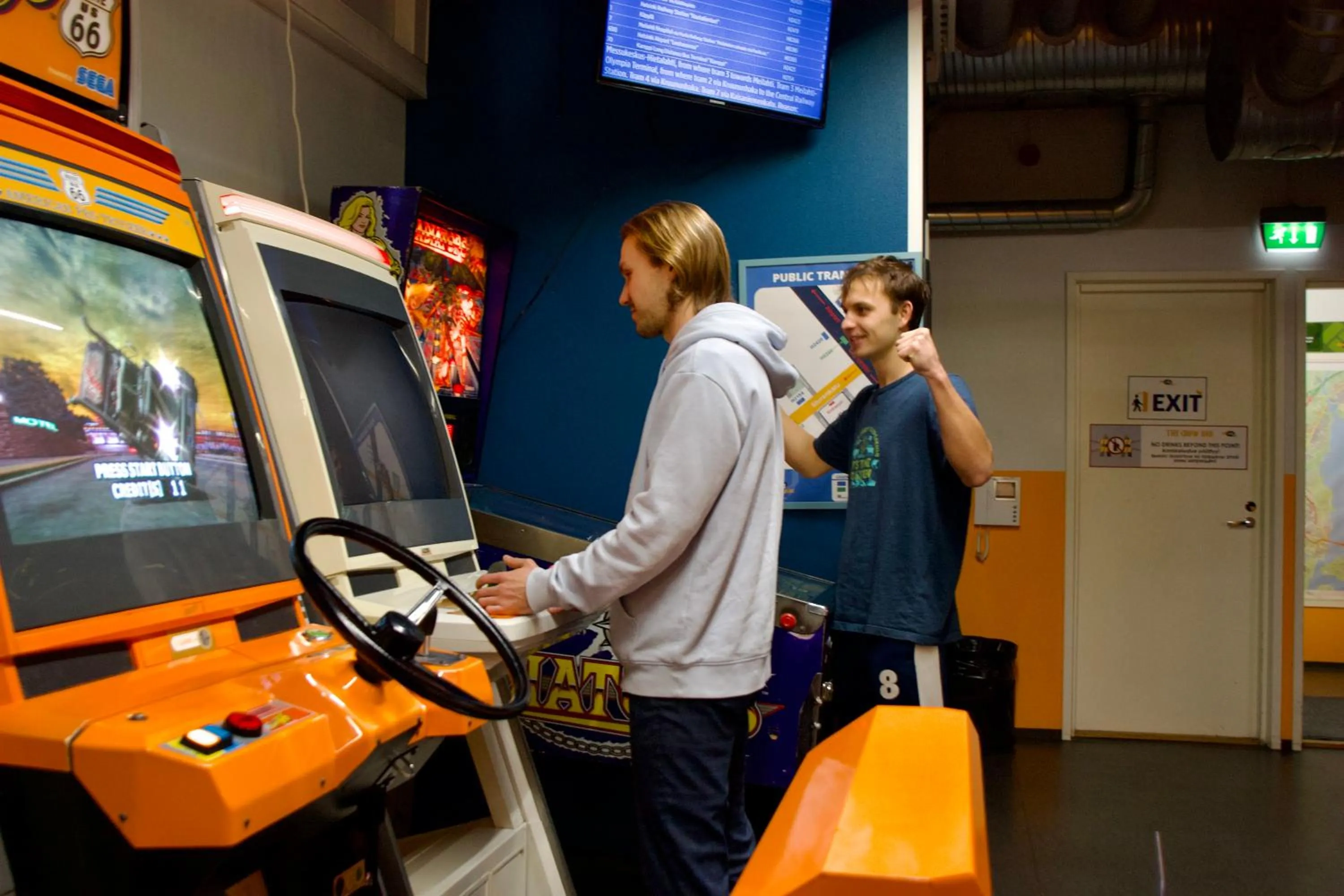 Game Room in CheapSleep Hostel Helsinki